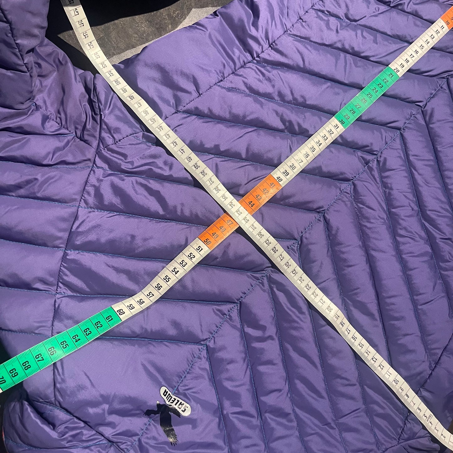 Daunen Jacke Salewa (S Damen) Isolations Steppjacke lila