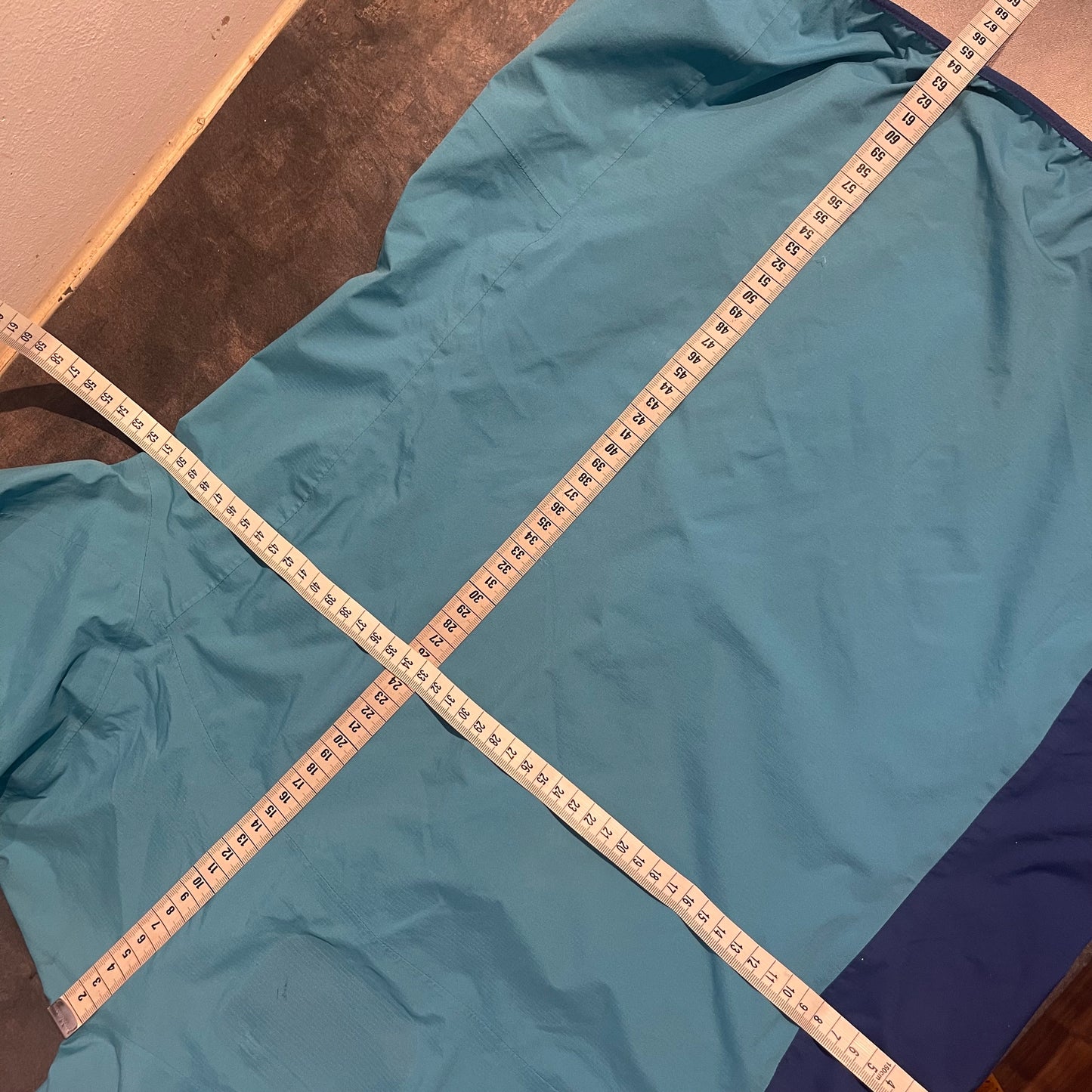 Ultraleichte Regen Jacke Ortovox Merino (M Damen) Hardshell blau