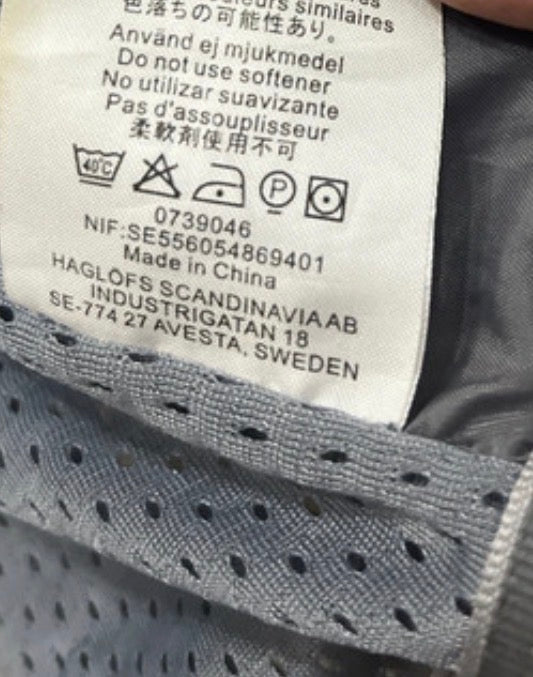 Hardshell Jacke von Haglöfs (L Damen) GoreTex Pro rot