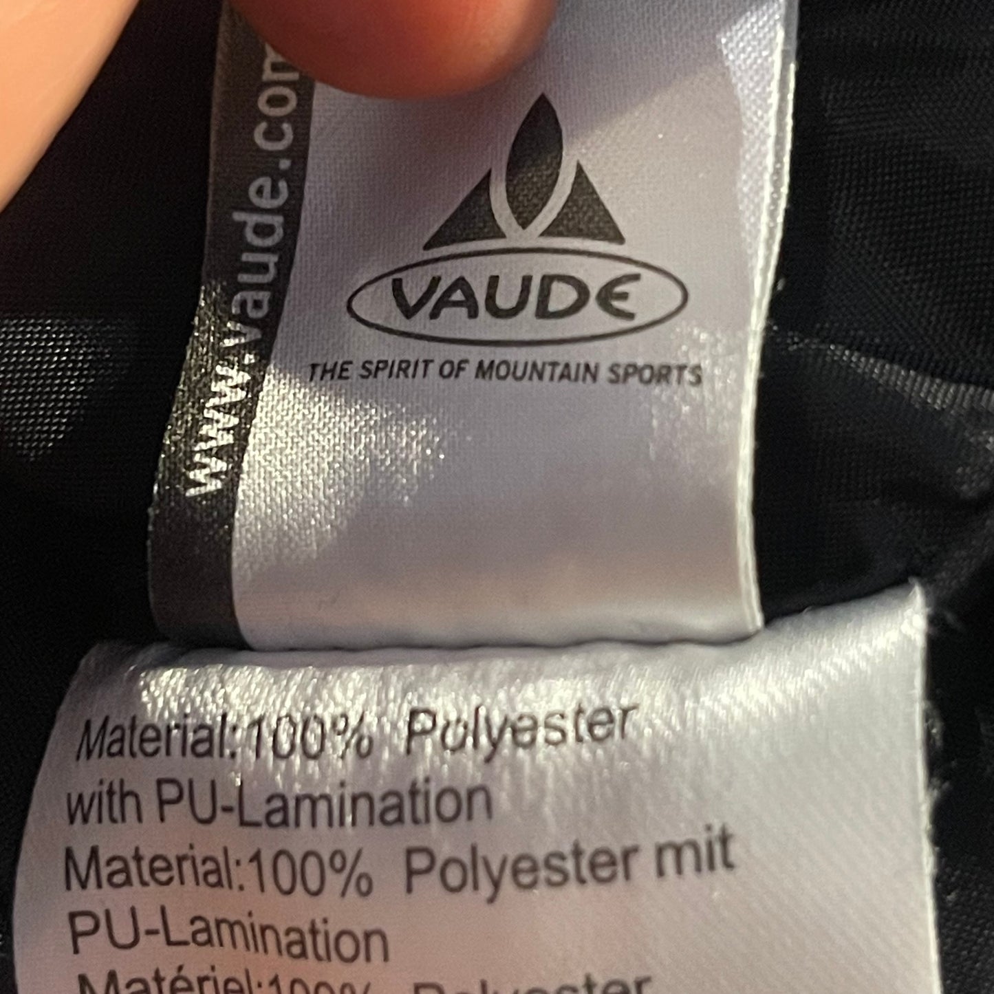 Funktions- Regen Jacke von Vaude (M Damen) braun