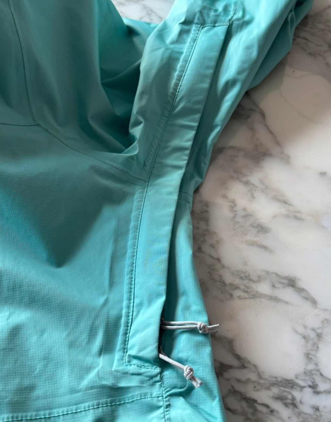Hardshell Jacke von Patagonia (S Damen) Regenjacke türkis-blau