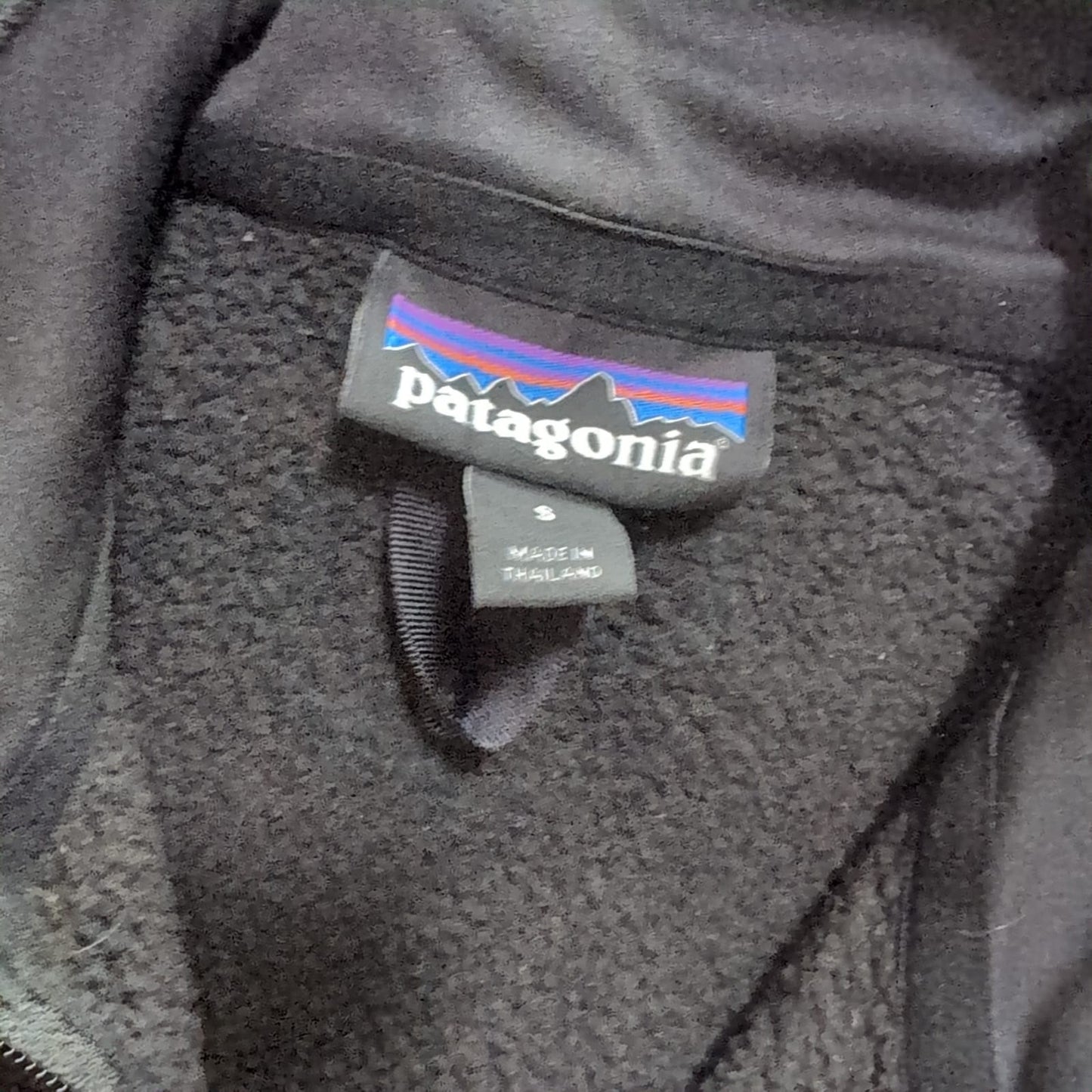 Patagonia Fleece Pullover (XS bis S Damen) Better Sweater schwarz