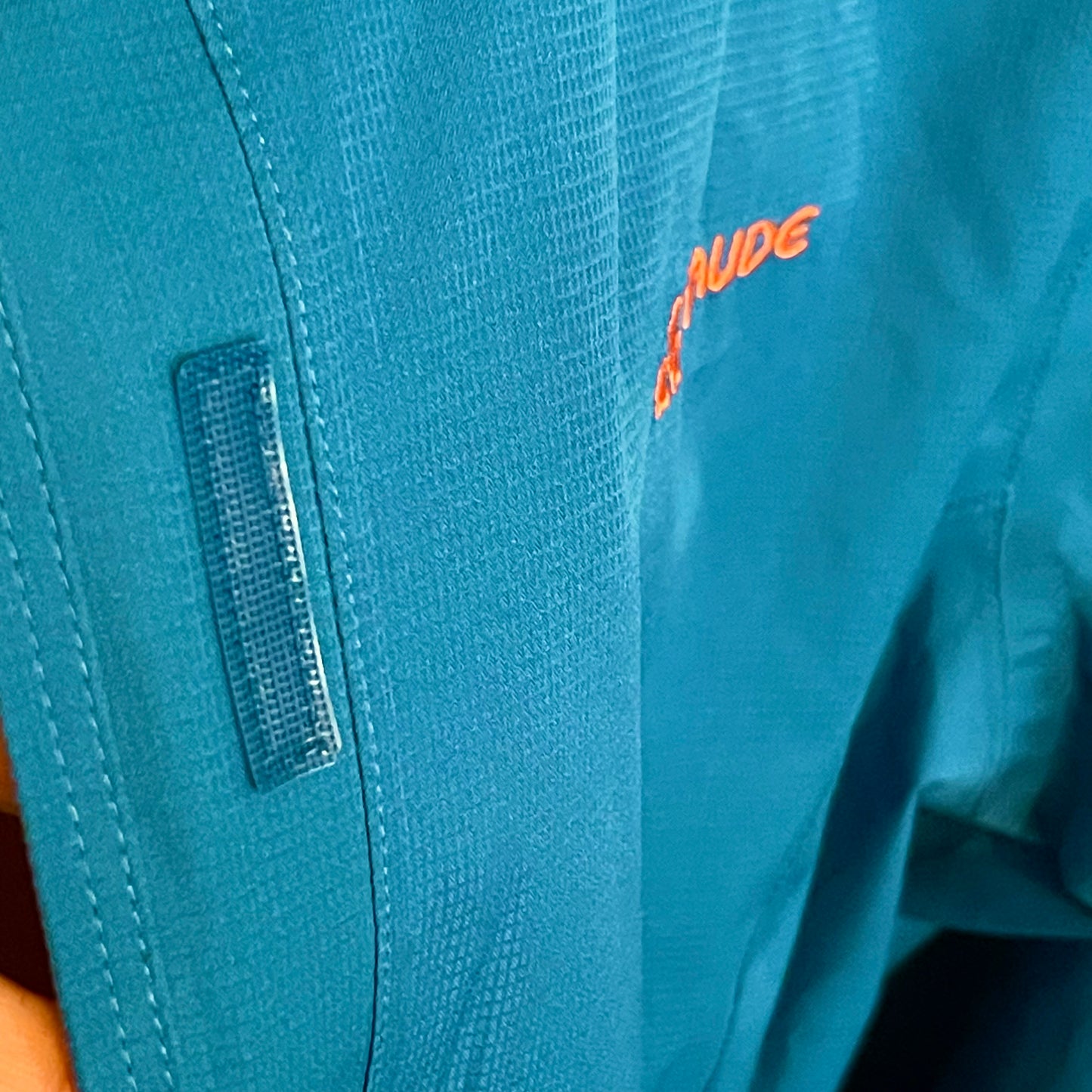 Regen Jacke von Vaude (XXL Damen) türkis blau