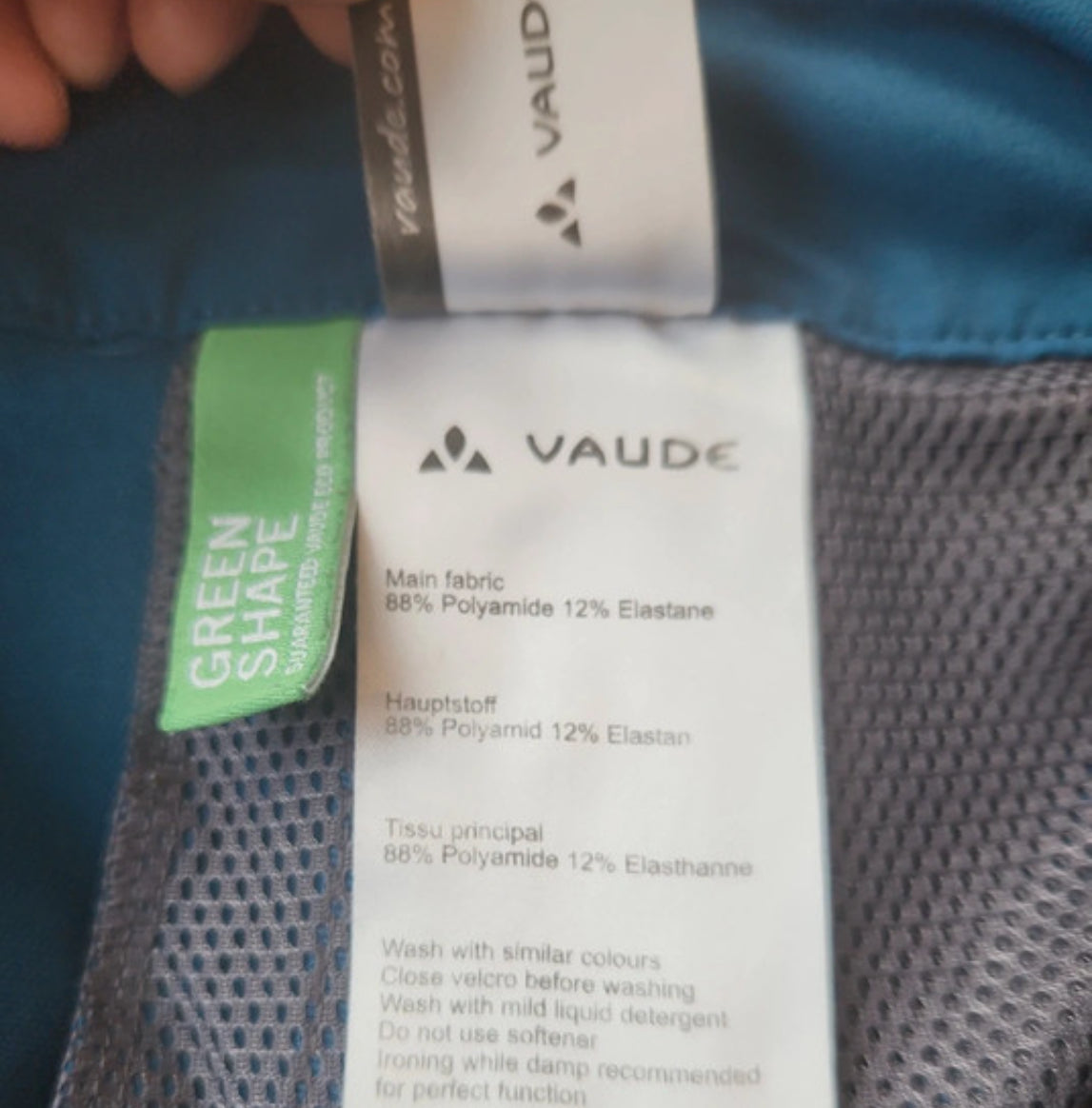 Touren Hose von Vaude (L Herren) Stretch Windproof 80 blau