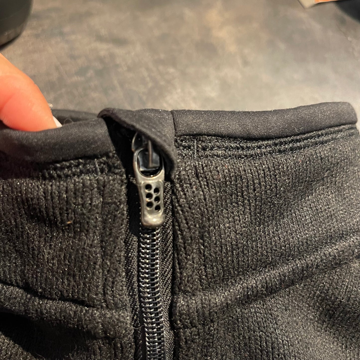 Fleecejacke von Patagonia (L Damen) Zipper Sweatshirt Better Sweater schwarz