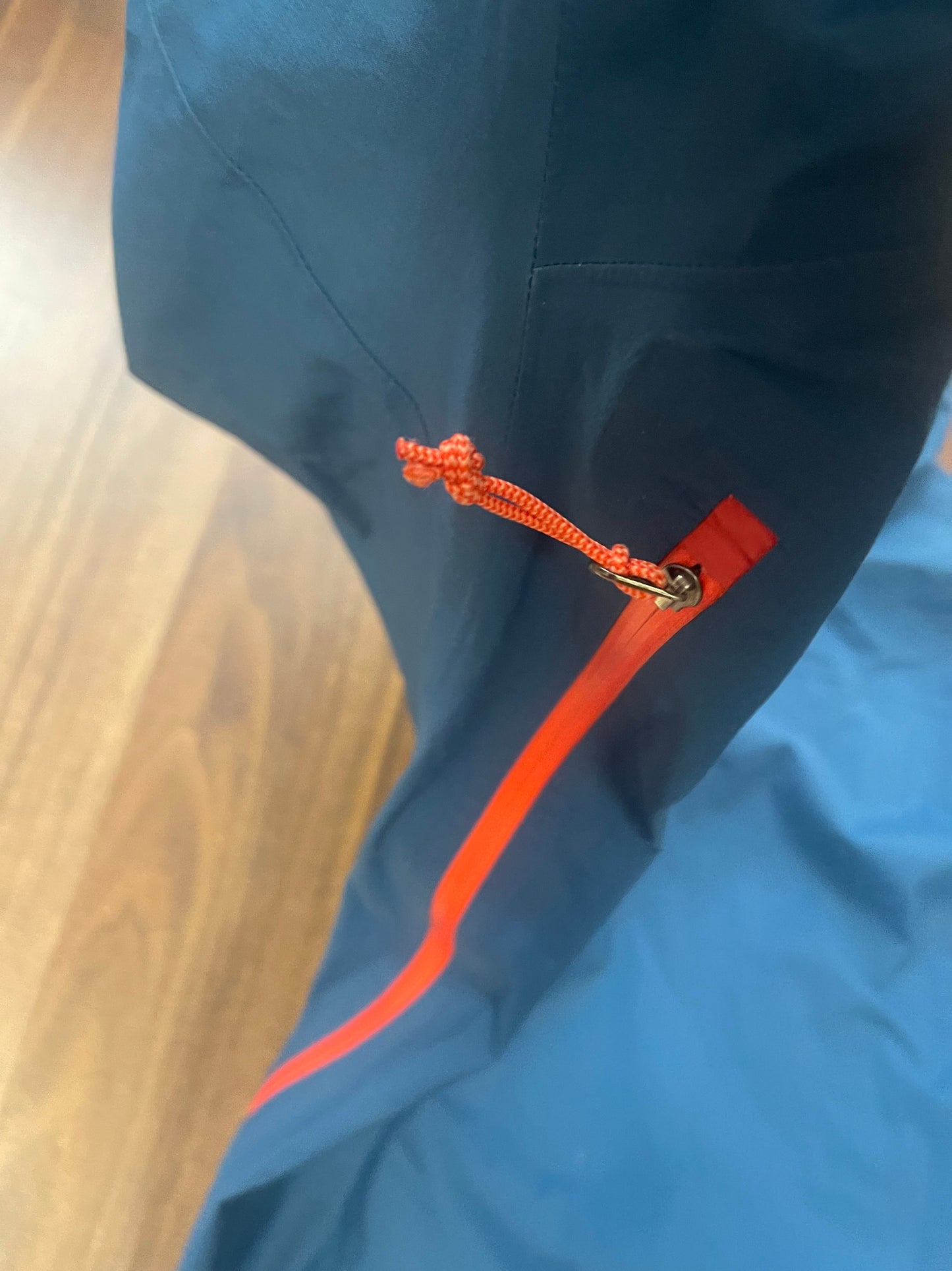 Regen Jacke von Salewa (XL Damen) Hardshell blau