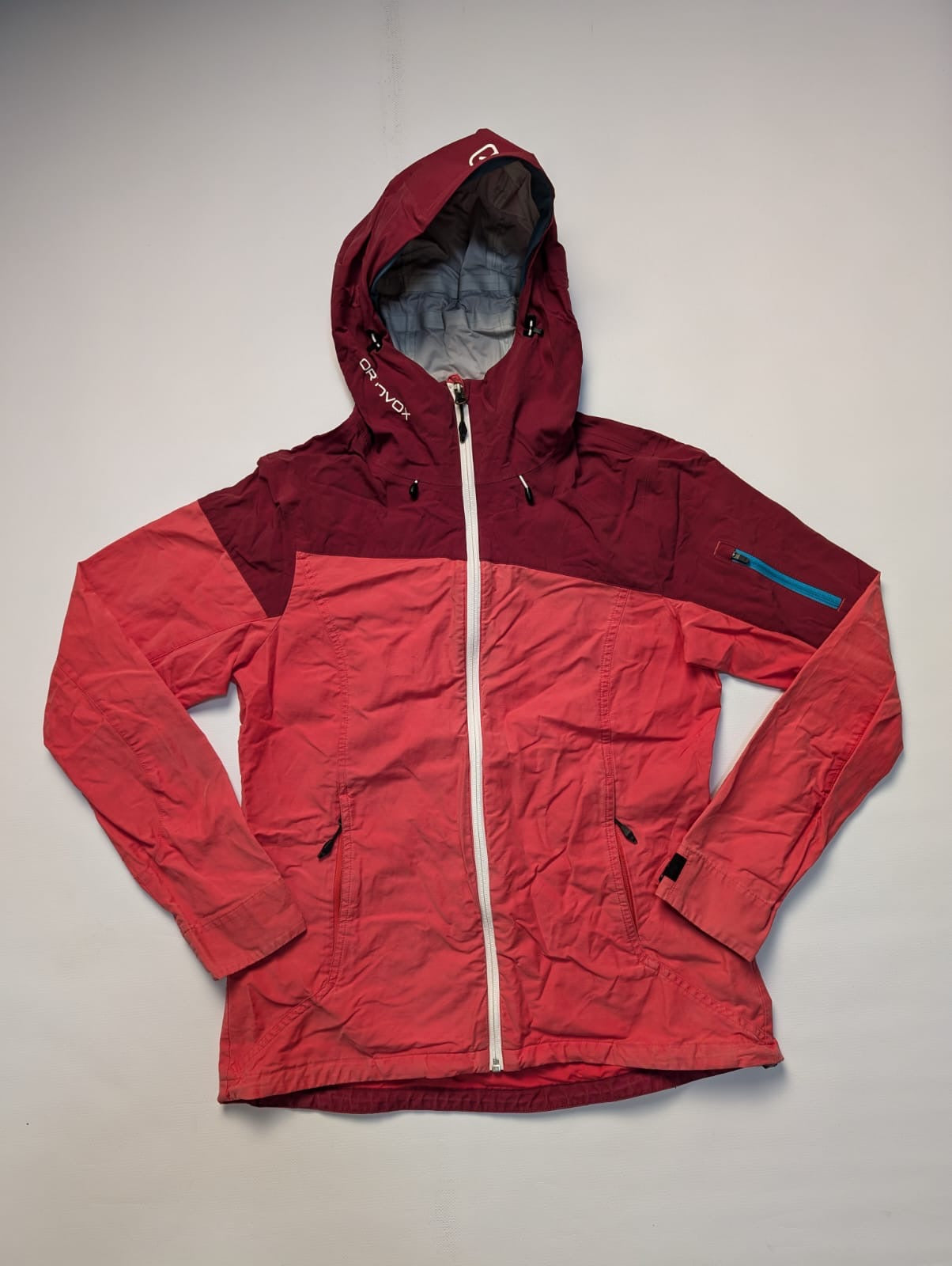 Ortovox Corvara 3L Jacke (M Damen) atmungsaktiv rosa-bordeaux