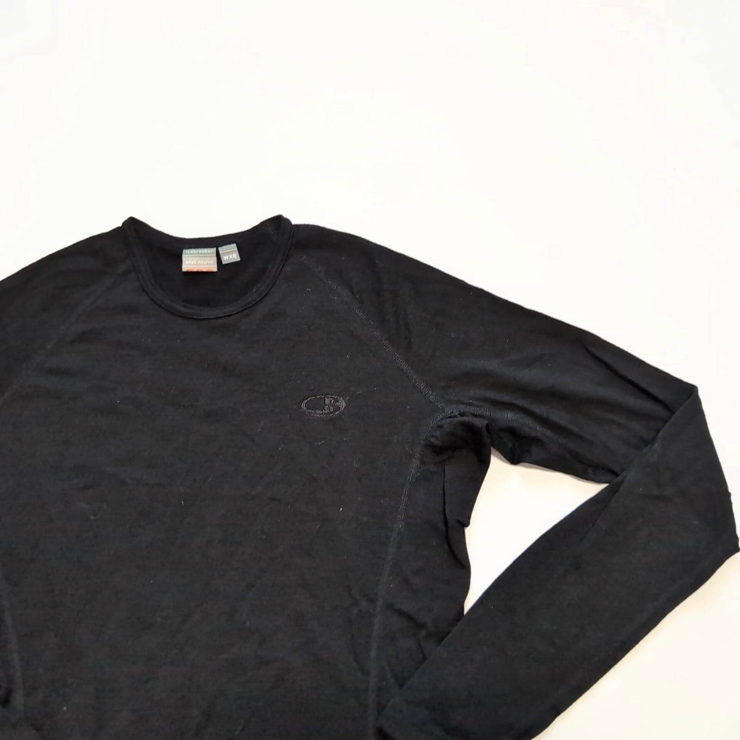 Merino Longsleeve Icebreaker 200 (XS Damen) schwarz Baselayer