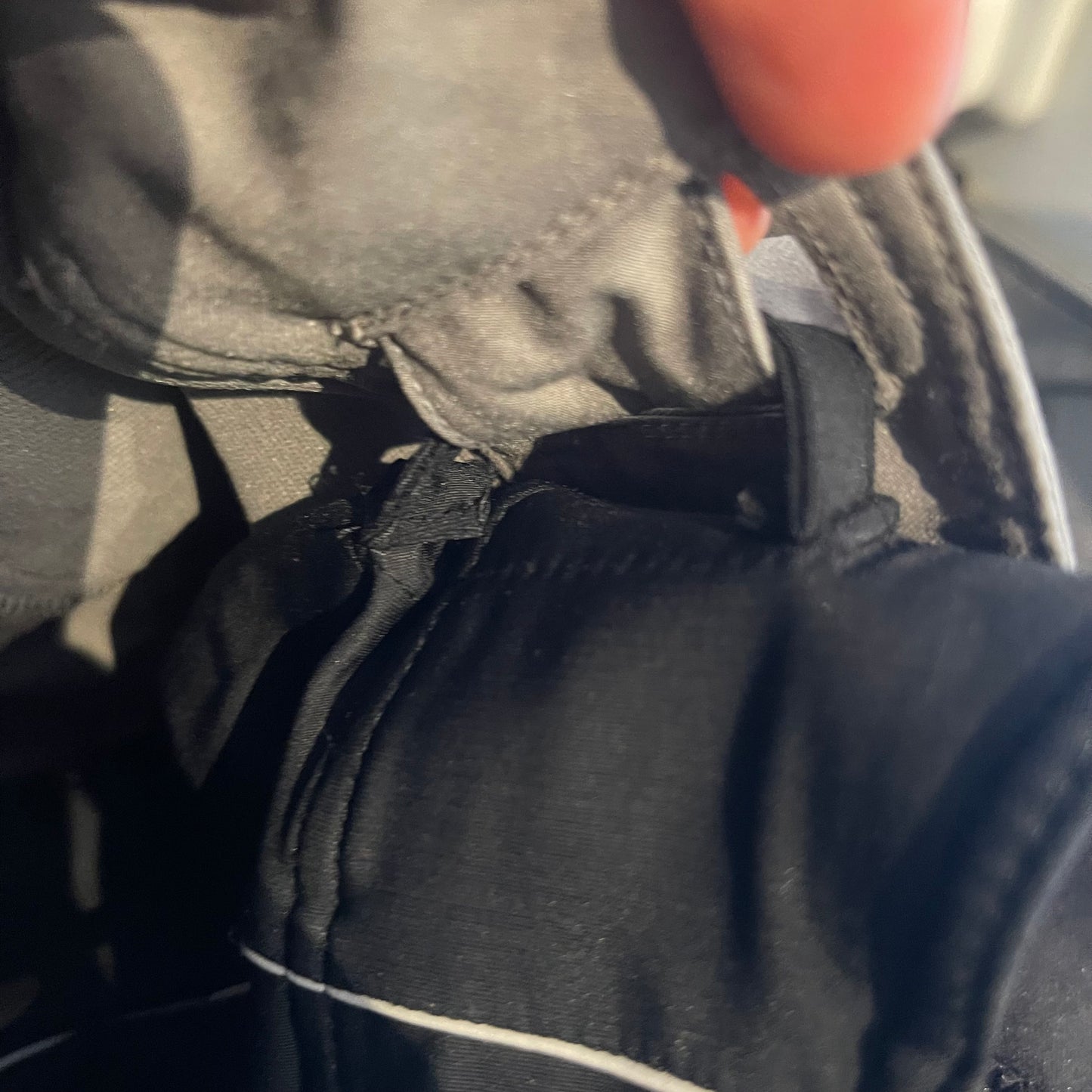 2in1 MTB Radshorts von Maloja (M Damen) grau innen gepolstert