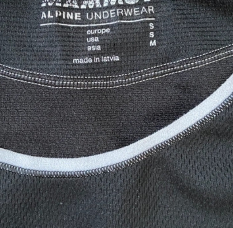 Ski Funktionsshirt mit Wolle von Mammut (S Damen) schwarz