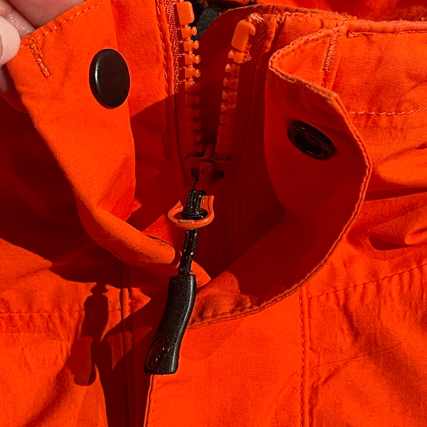 Regen Jacke von Mammut (L Herren) Hardshell 3-lagig rot