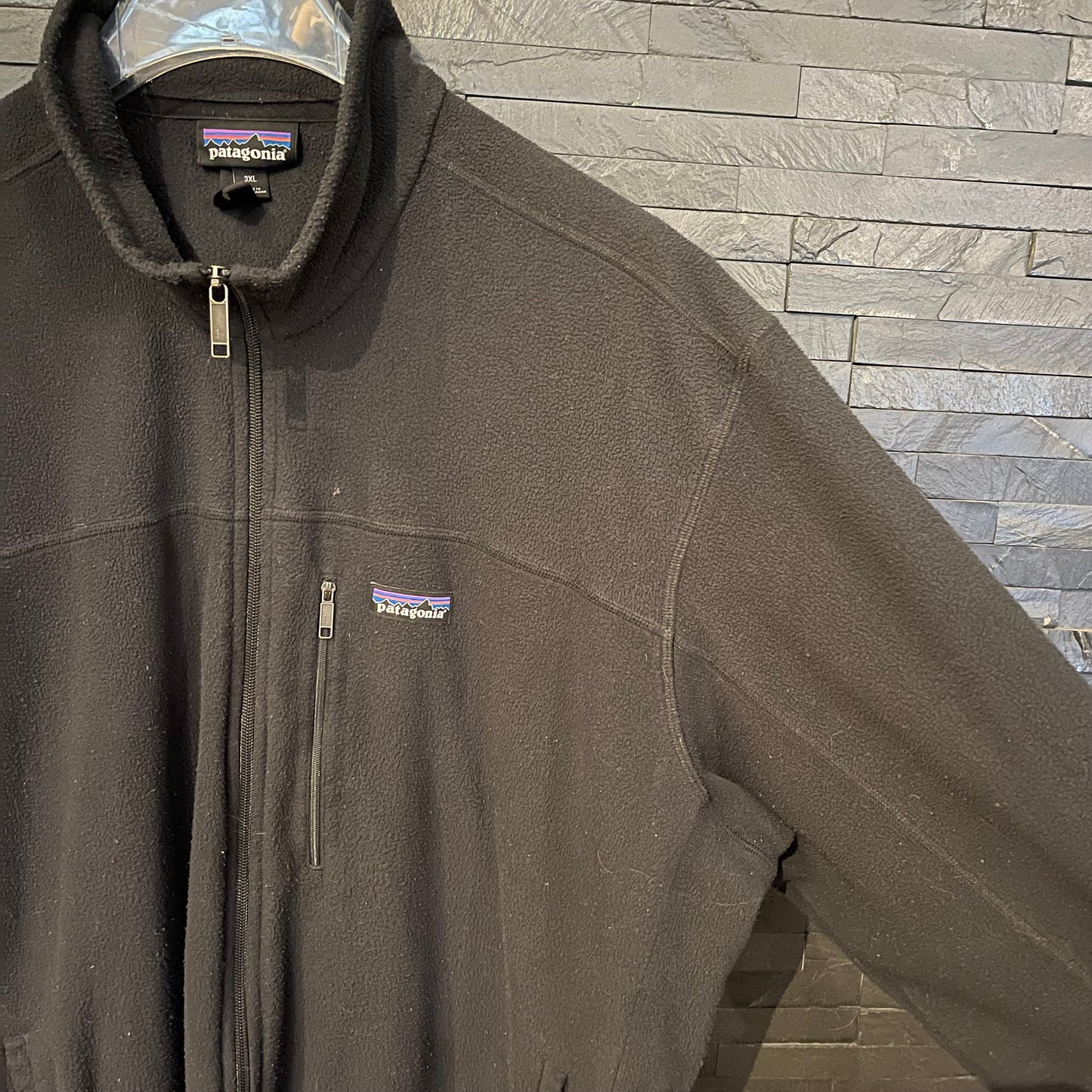 Patagonia Fleece Jacke XXXL Unisex schwarz