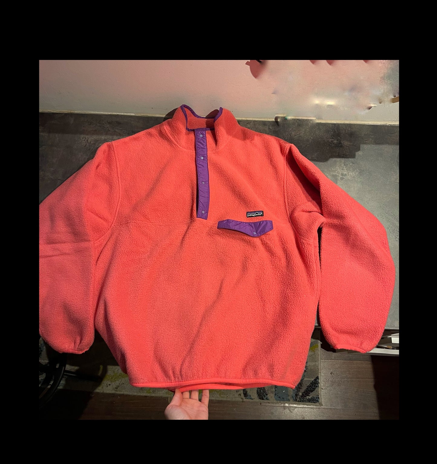 Warmer Fleece Pullover Patagonia Synchilla (XL) rose