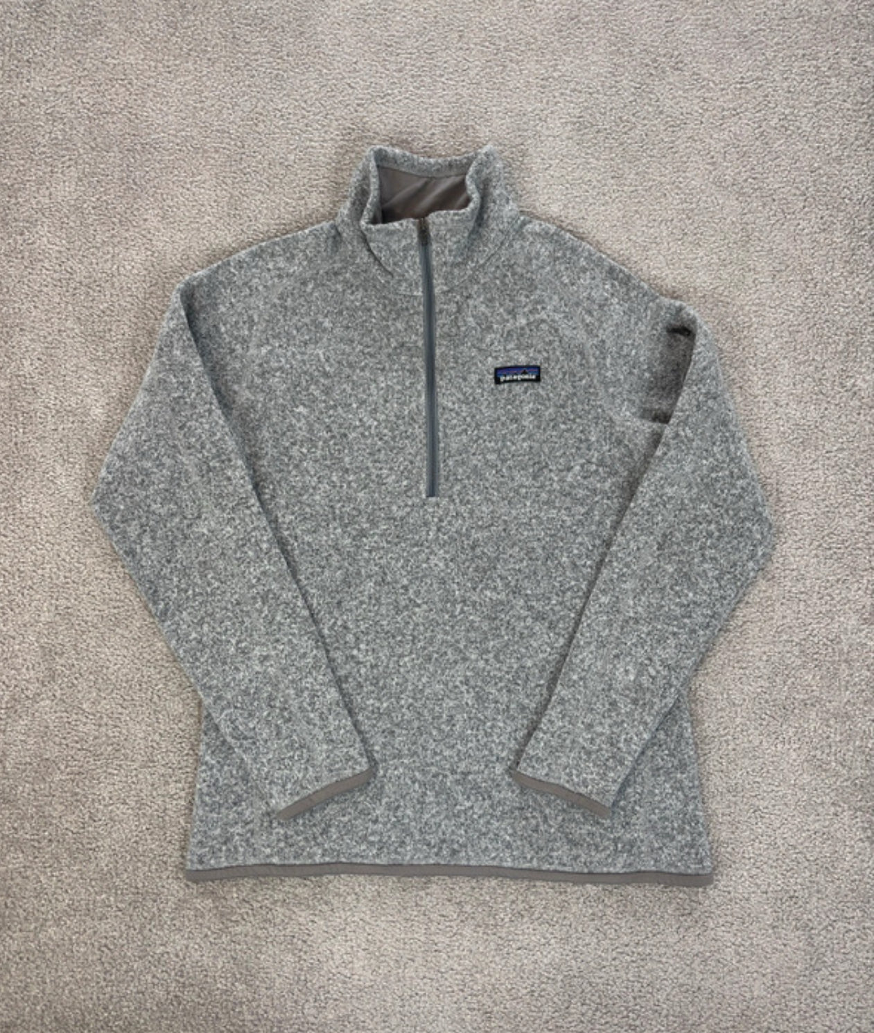 Pullover Patagonia (L Damen) Better Sweater Fleece grau