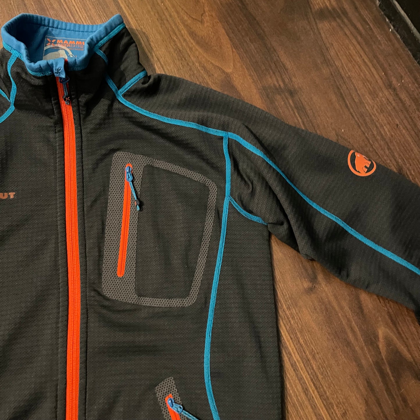 Fleece Jacke von Mammut Eiger Extreme (S Herren) Zip Sweatshirt grau