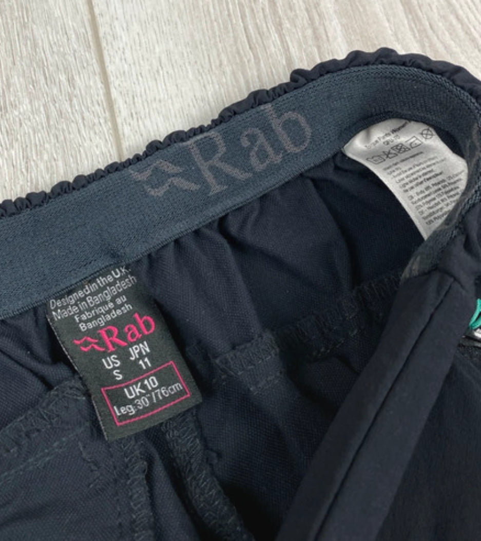 Trekking Hose von Rab (S Damen) elastisch marineblau