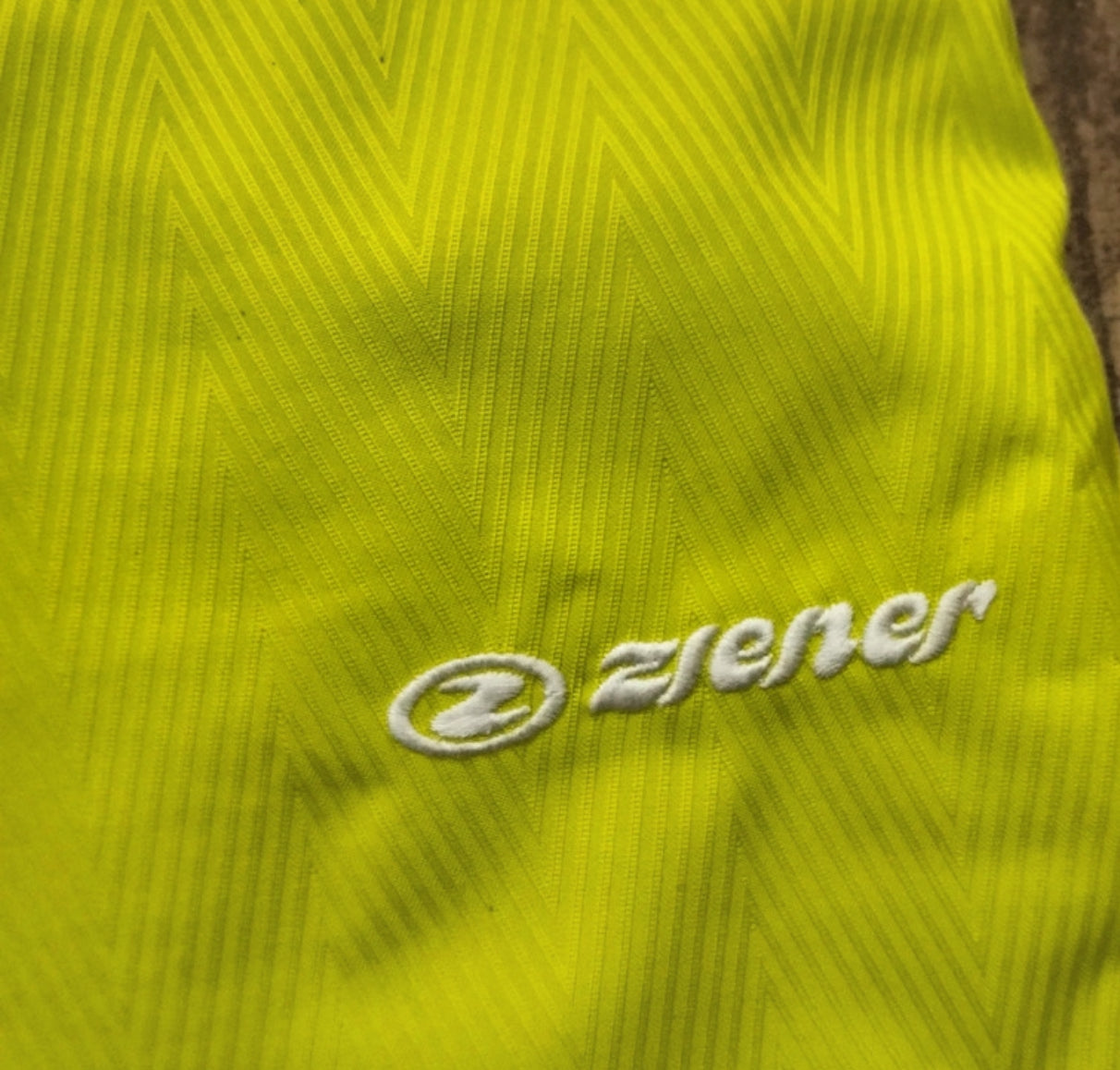 Ski / Freeride Hose Ziener (XL Damen) gelb - grün
