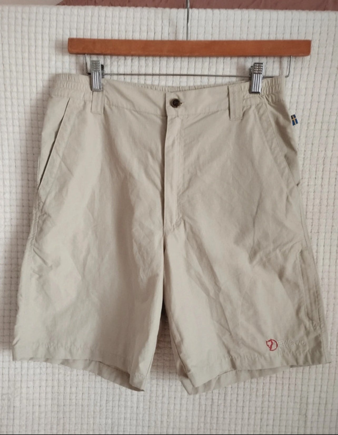 Kurze Trekking Hose Shorts von Fjällräven (M Damen) creme