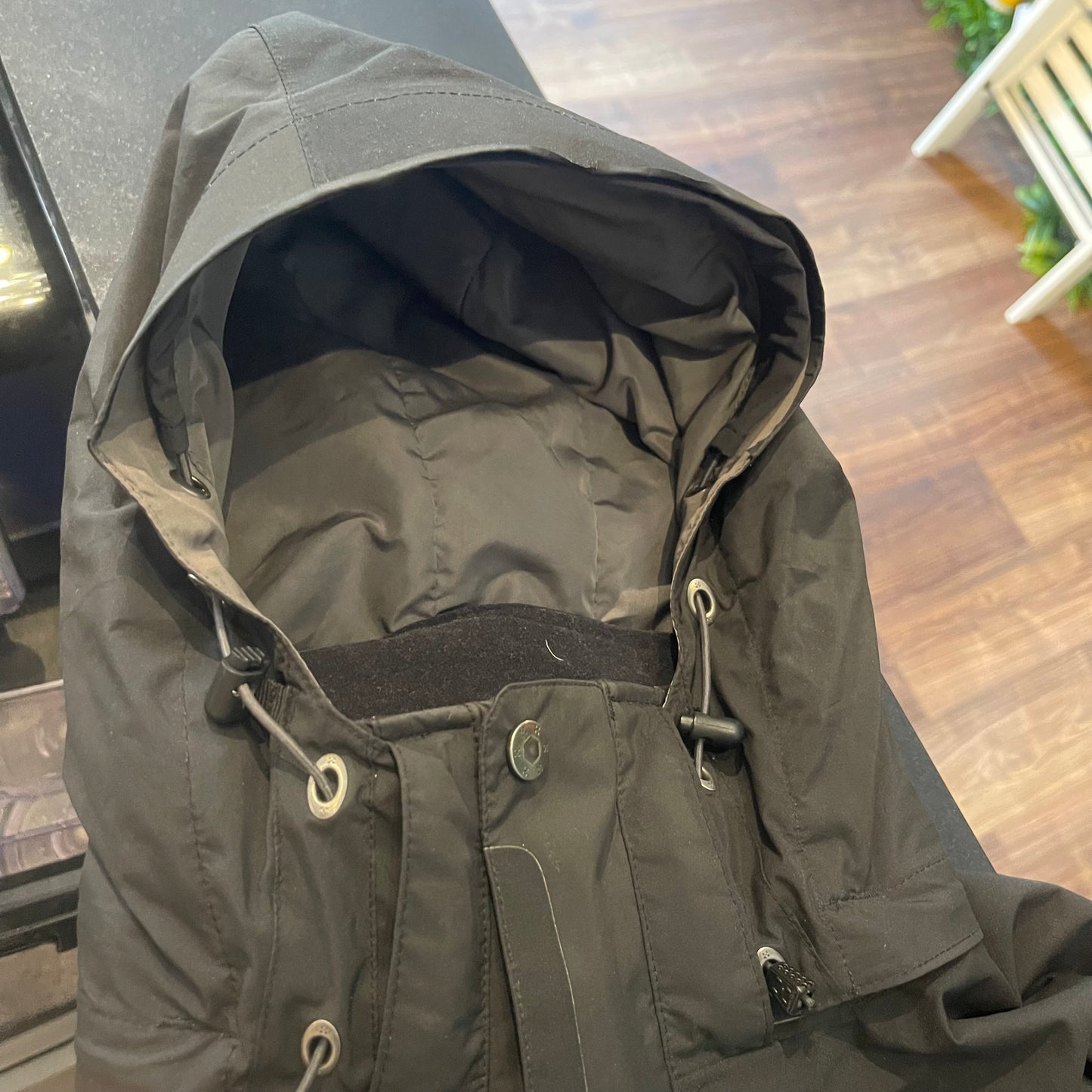 Waterproof Jacke von Haglöfs (L / XL Damen) schwarz