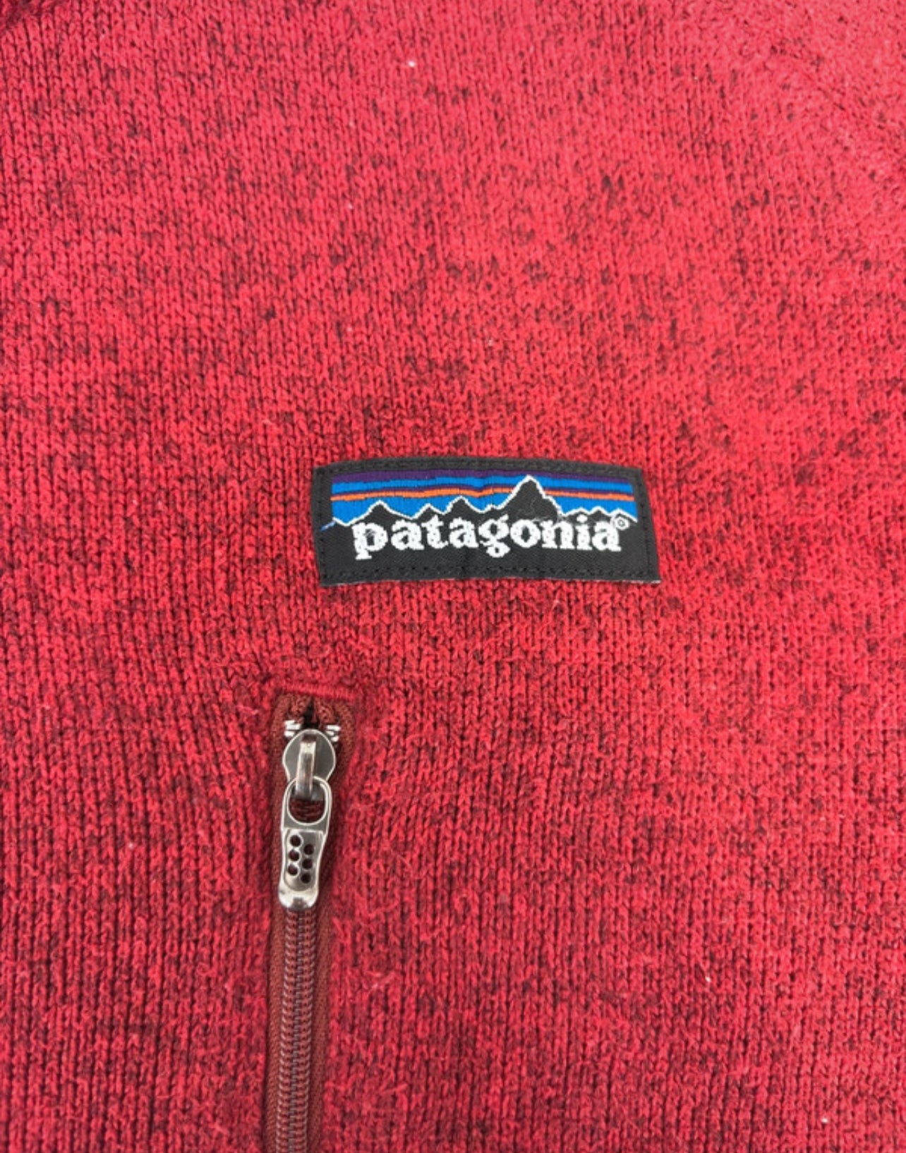 Fleece Pullover Patagonia (M Herren) Better Sweater rot