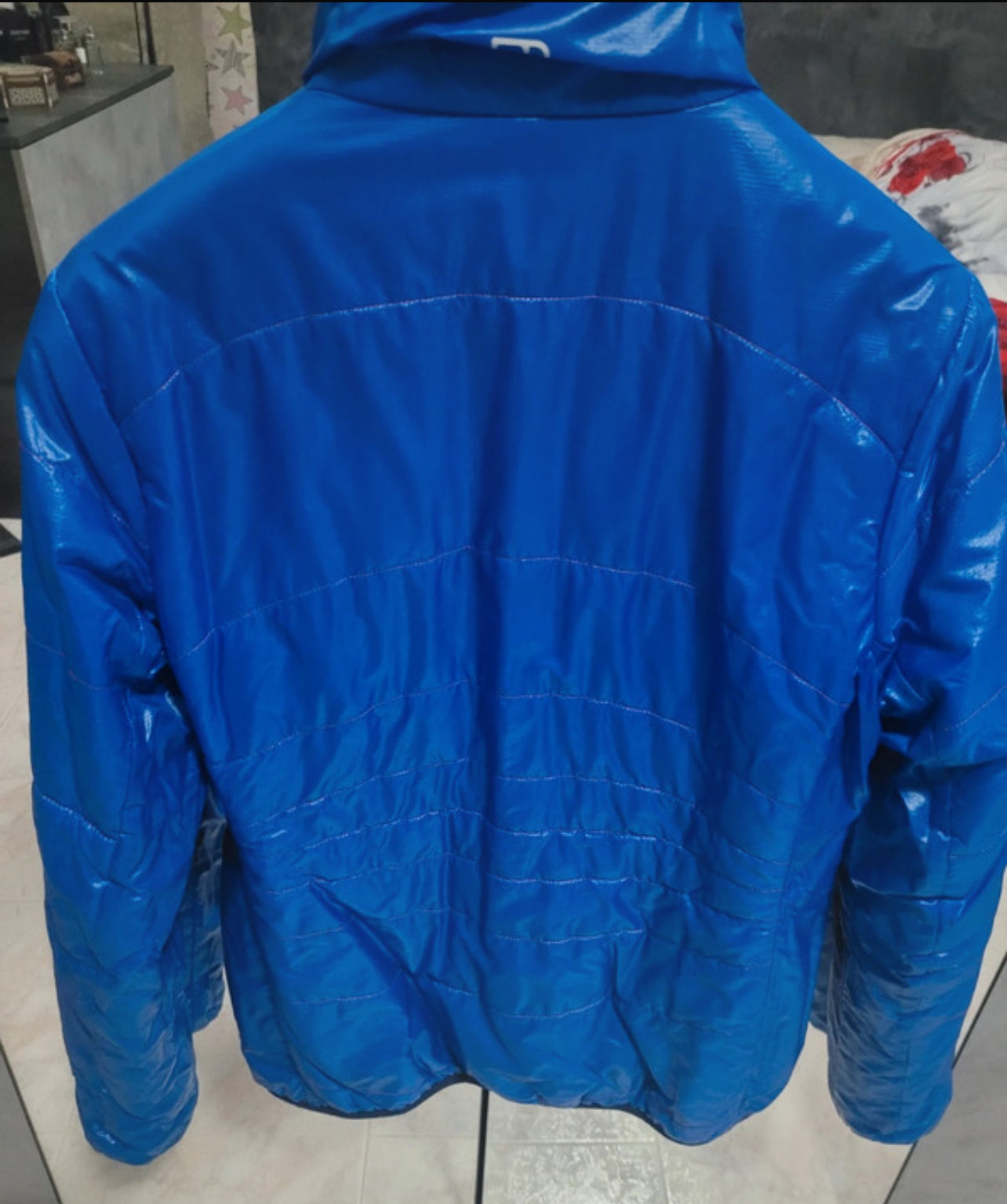 Wende Jacke Ortovox (M Damen) Swisswool inside rot blau