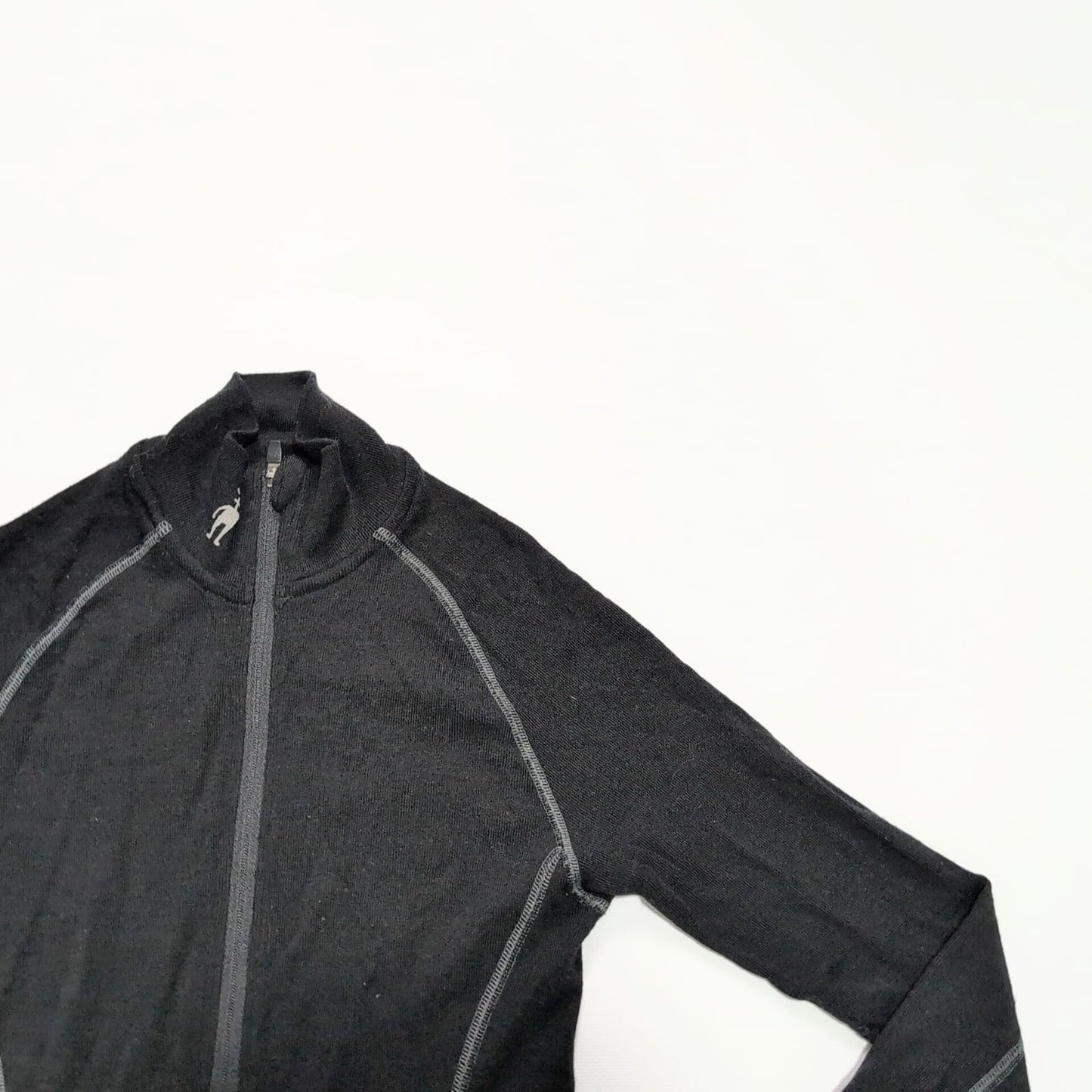 Merino Longsleeve Half Zip von Smartwool (S Damen) Baselayer schwarz