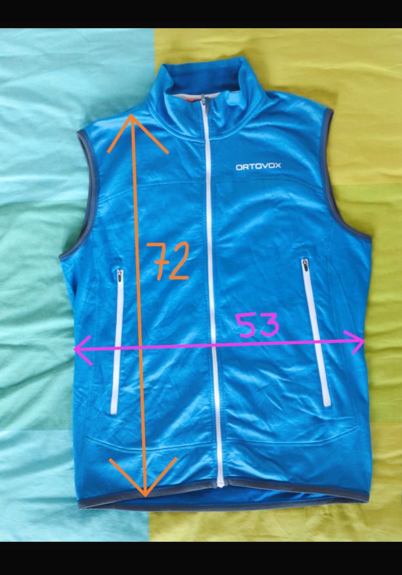 Weste von Ortovox Merino Inside (XL Herren) blau