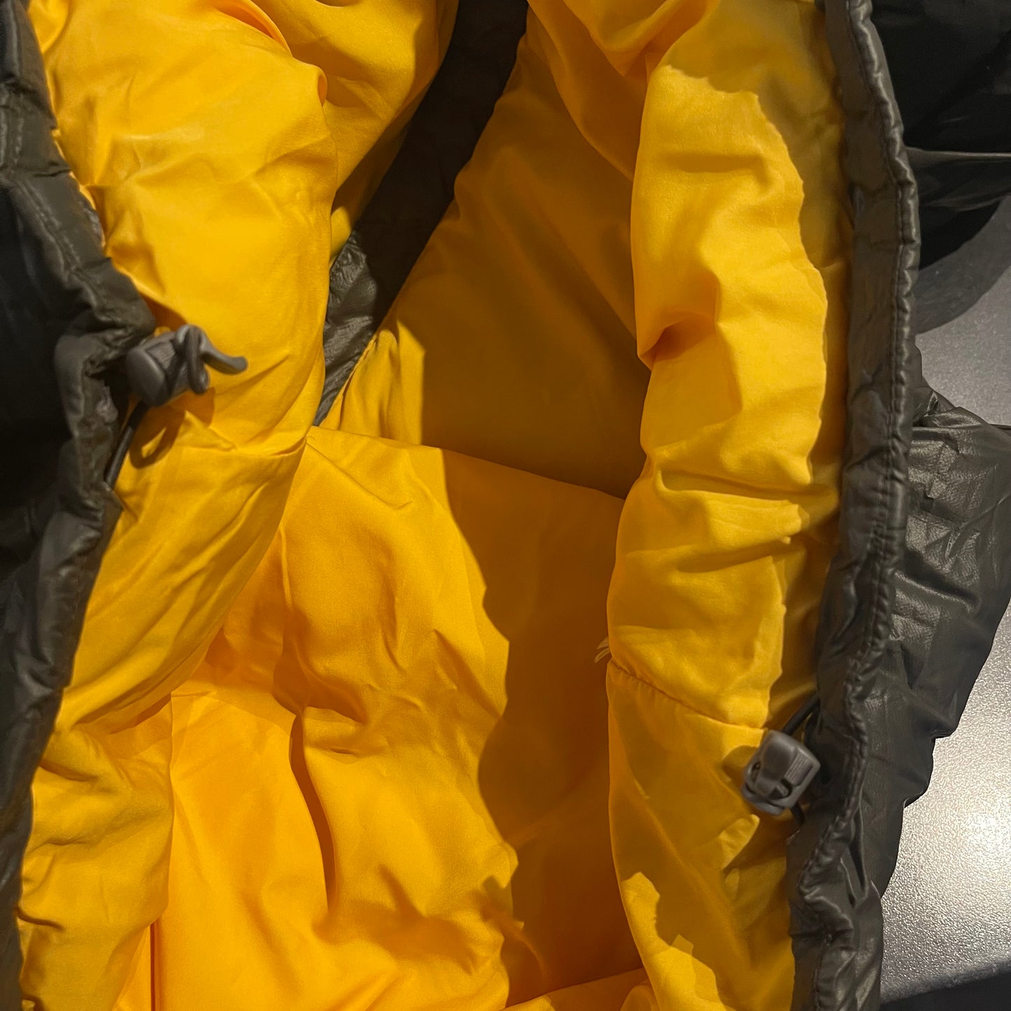 Daunen Mantel von Mammut (M Damen) Parka olivengrün