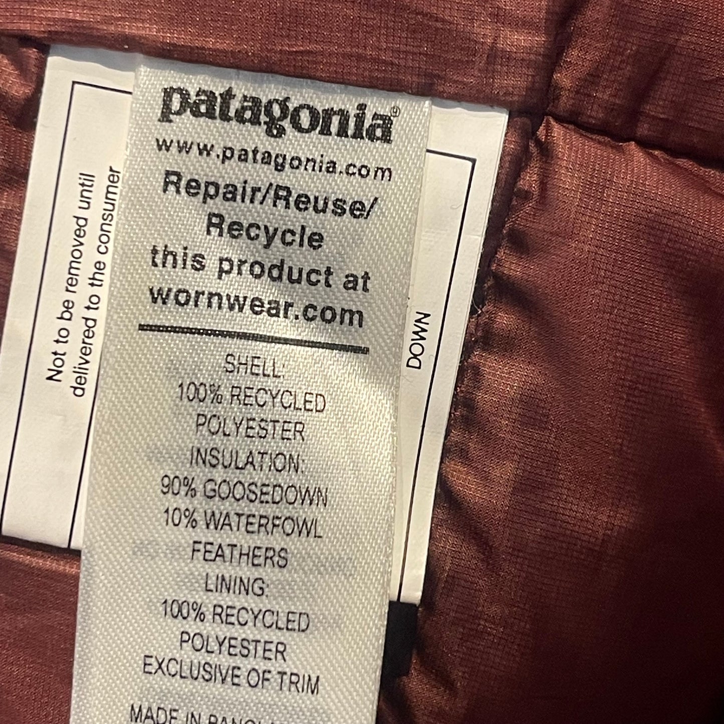 Patagonia Daunen Jacke (XL Damen) Insulation Bordeaux
