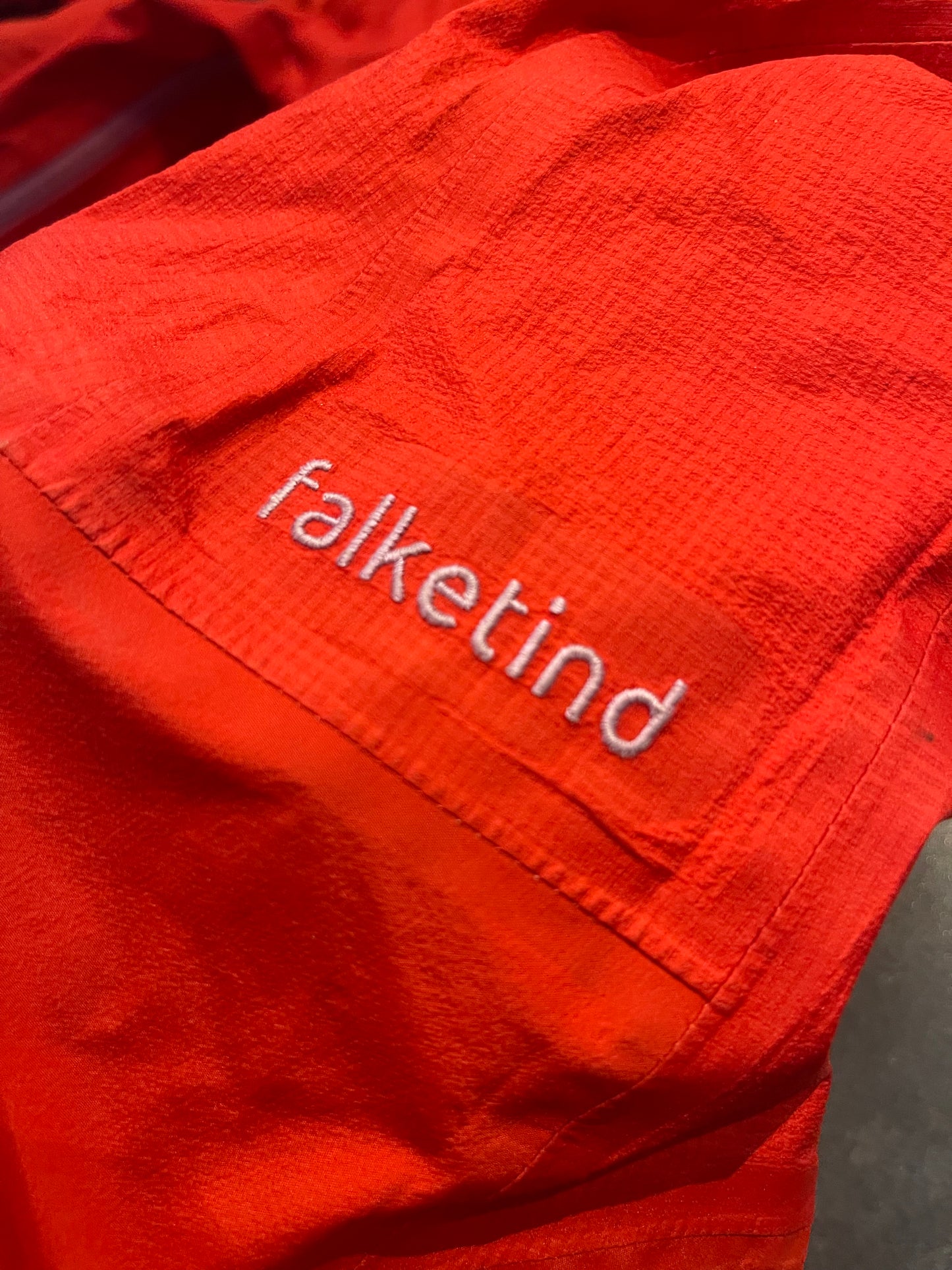 Regendichte Jacke von Norrøna (S Damen) Hardshell rot orange