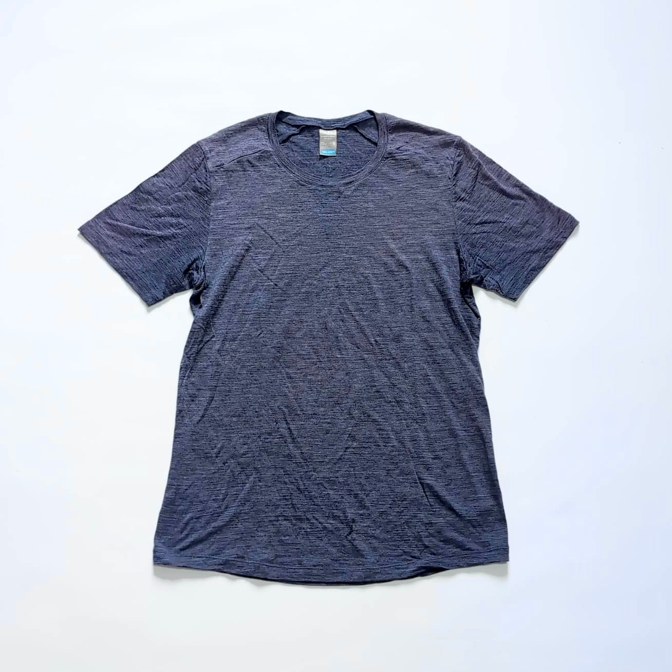 Merino T-Shirt von Icebreaker (S Herren) grau-blau