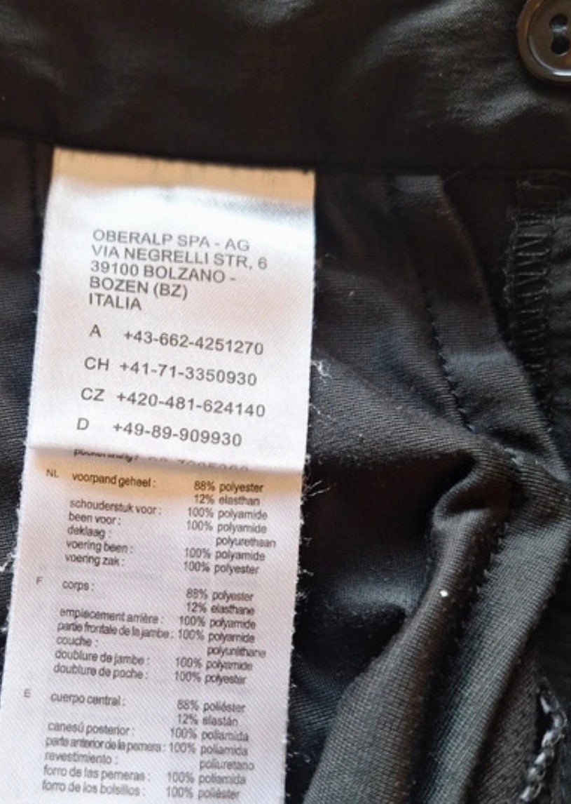 Ski Träger Hose von Salewa (S Herren ) Softshell schwarz