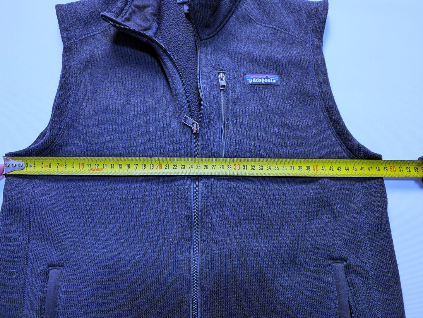 Strickoptik Weste von Patagonia (M Herren) Better Fleece dunkelblau