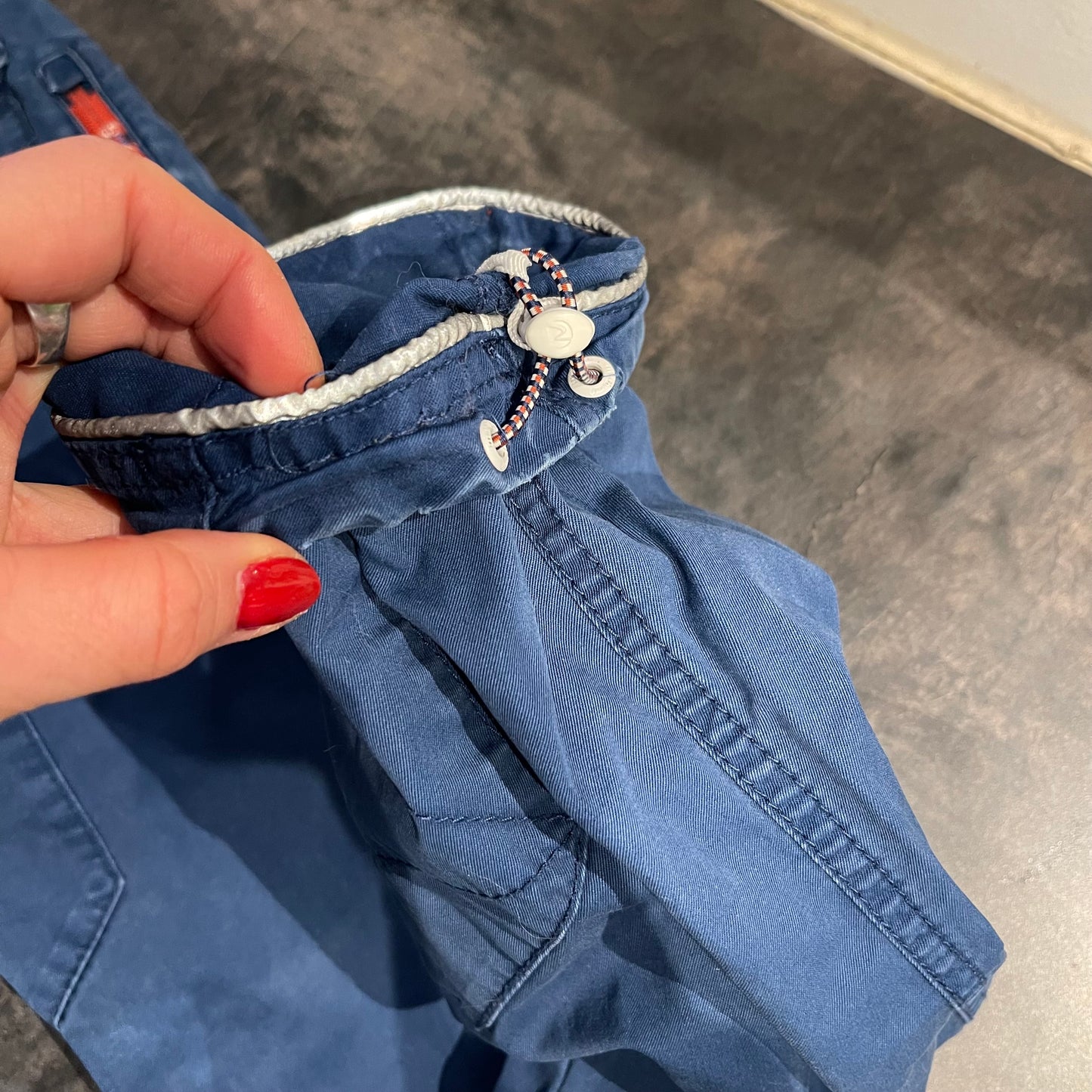 Kletter Hose von Maloja (XS Damen) pure Baumwolle blau