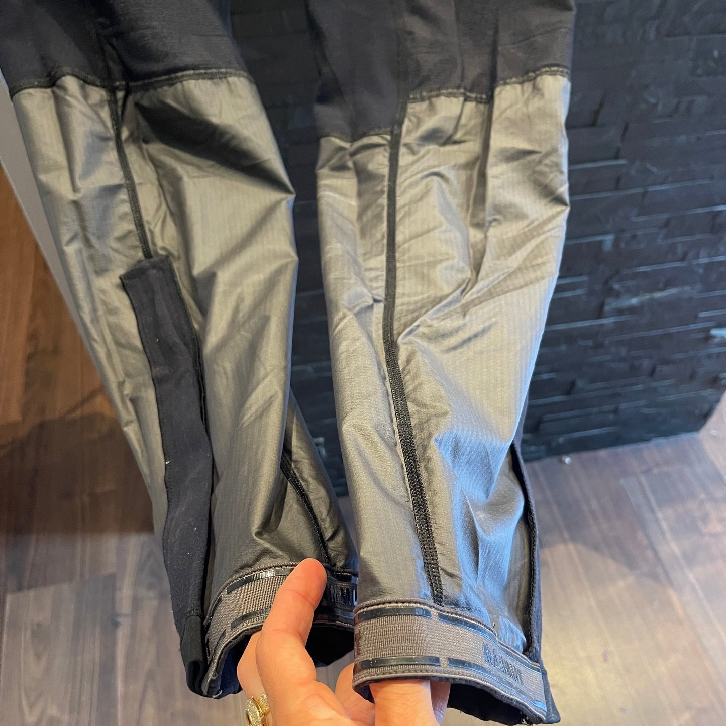 Elastische Trekking Hose Mammut (S Damen, Herren) wasserdicht schwarz