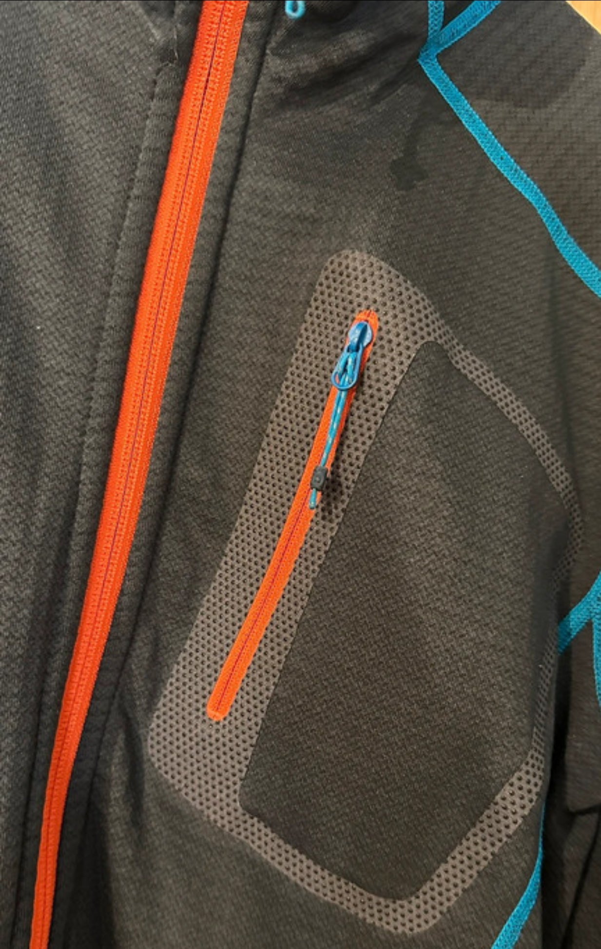 Fleece Jacke von Mammut Eiger Extreme (S Herren) Zip Sweatshirt grau
