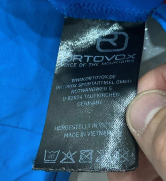 Trekking Hose von Ortovox mit Merino (L Damen) blau