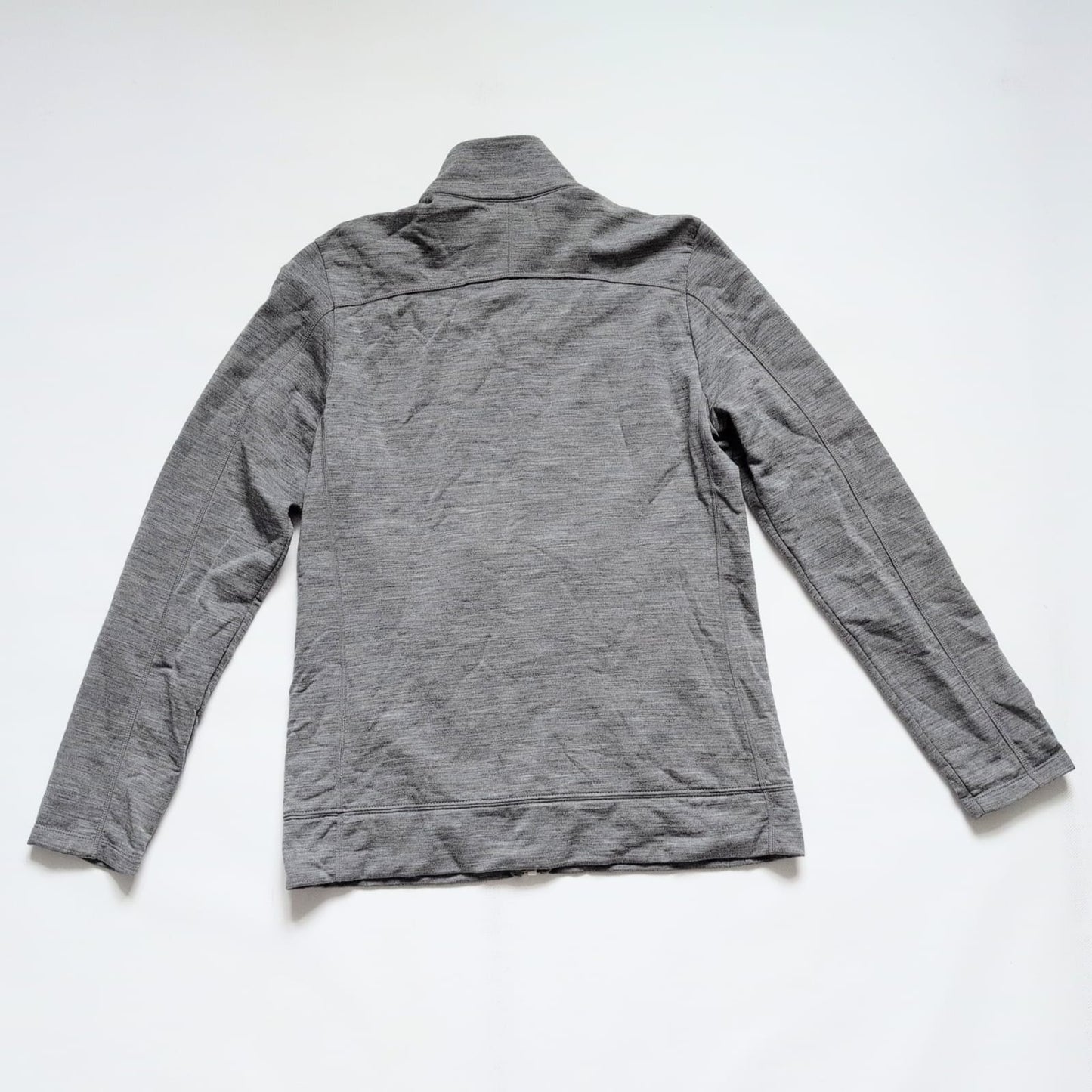 Merino Jacke von Icebreaker (M Damen) Zipper Shirt grau