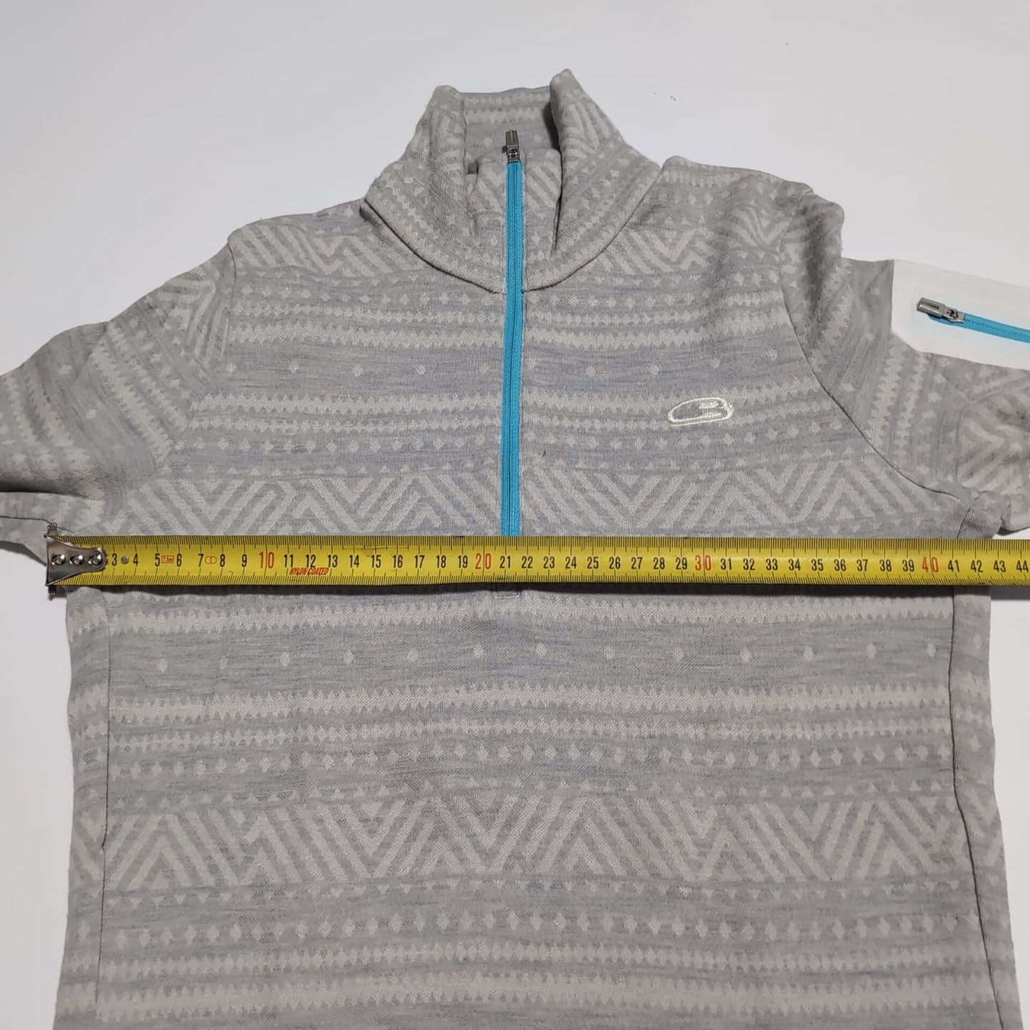 Longsleeve von Icebreaker (M Damen) Merino 260 grau gemustert