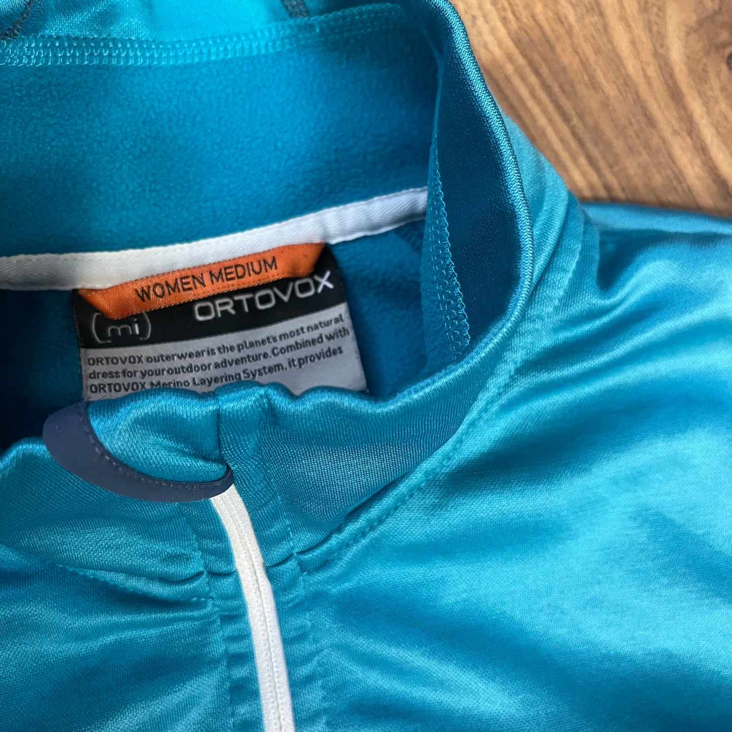 Ortovox Fleece Jacke Merino inside (S bis M Damen) blau