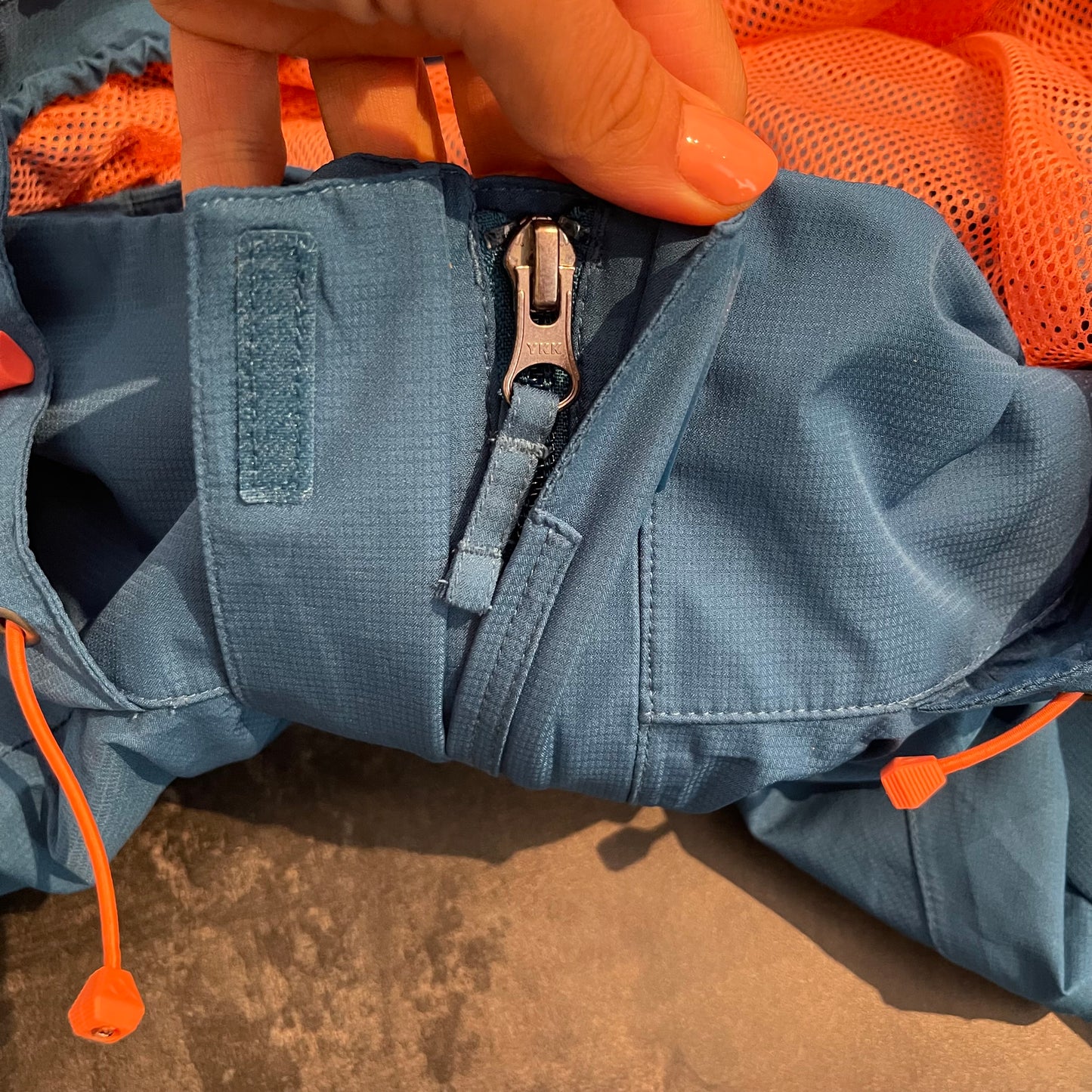 Regen Jacke von Vaude (XXL Damen) türkis blau