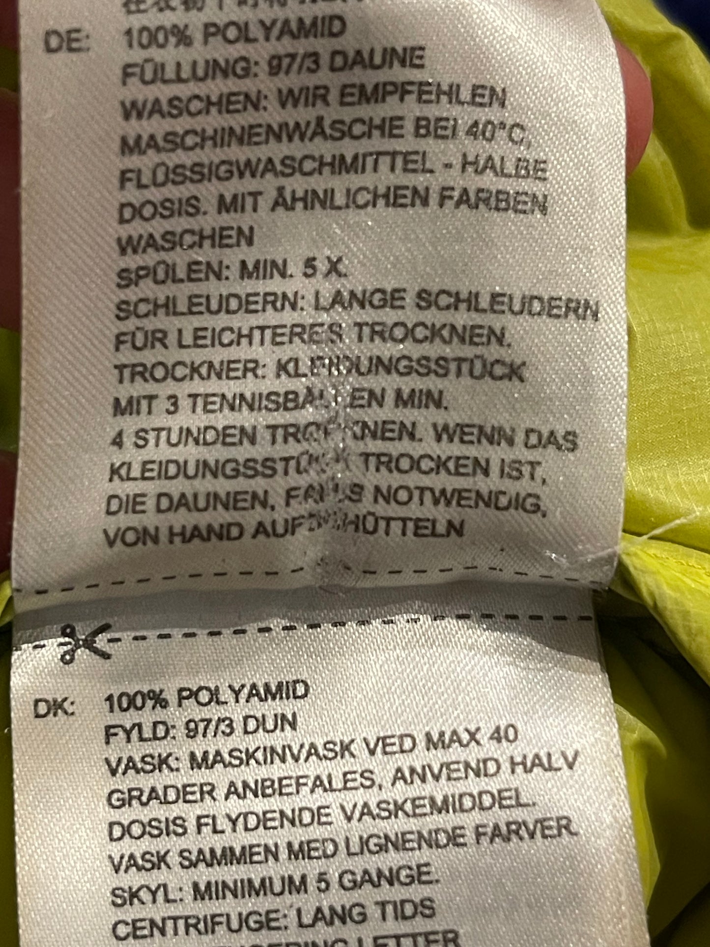 Daunen Stepp- Jacke von Haglöfs M (Herren) blau