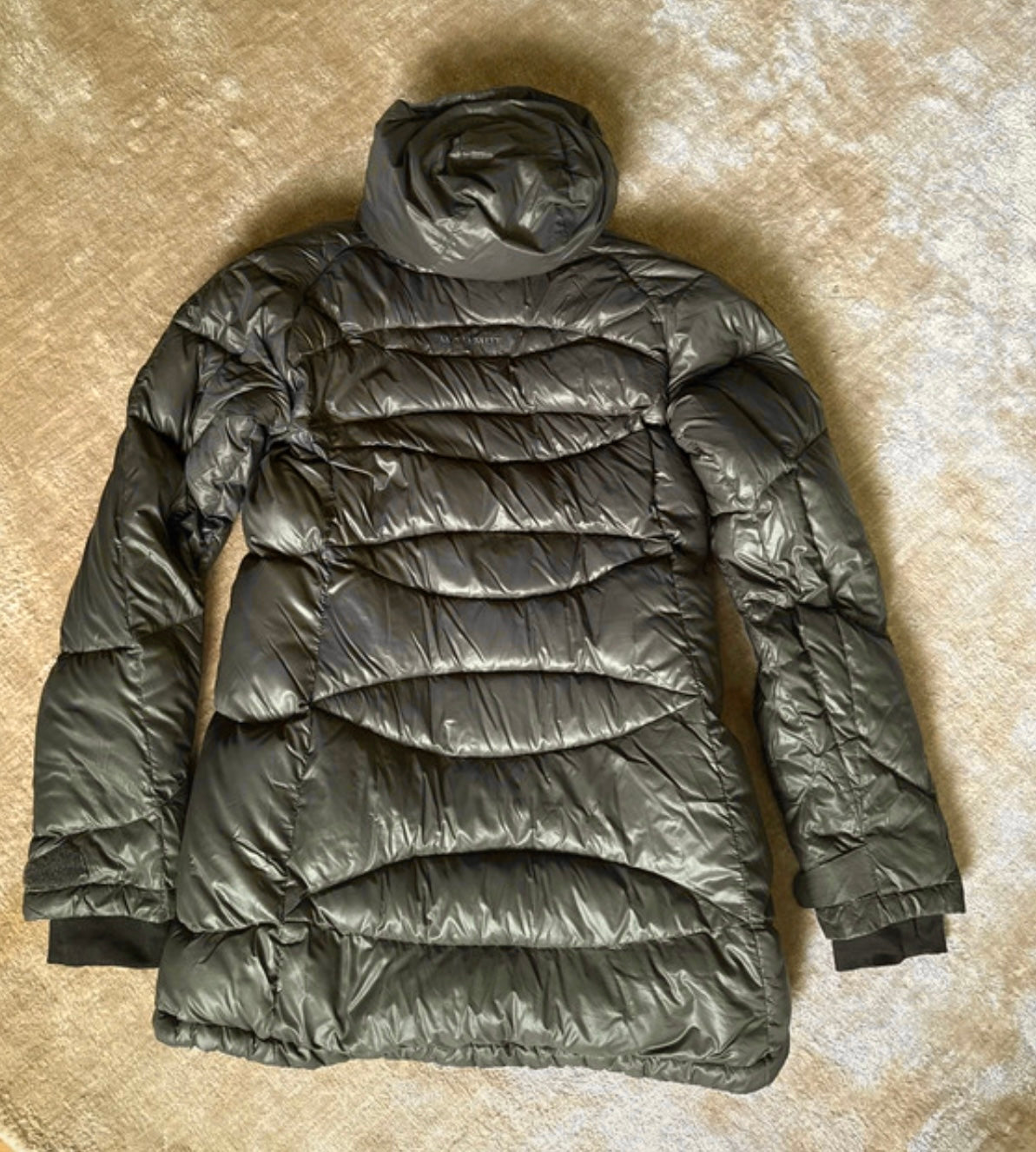 Daunen Mantel von Mammut (M Damen) Parka olivengrün