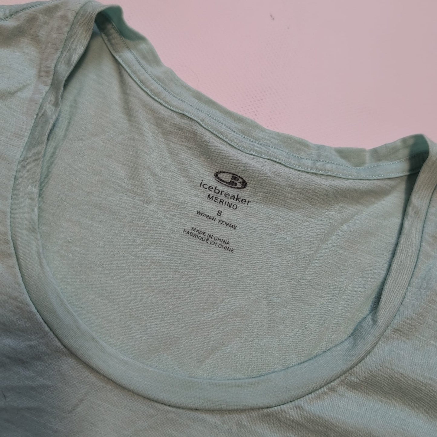 T-Shirt von Icebreaker Merino (S Damen) grün