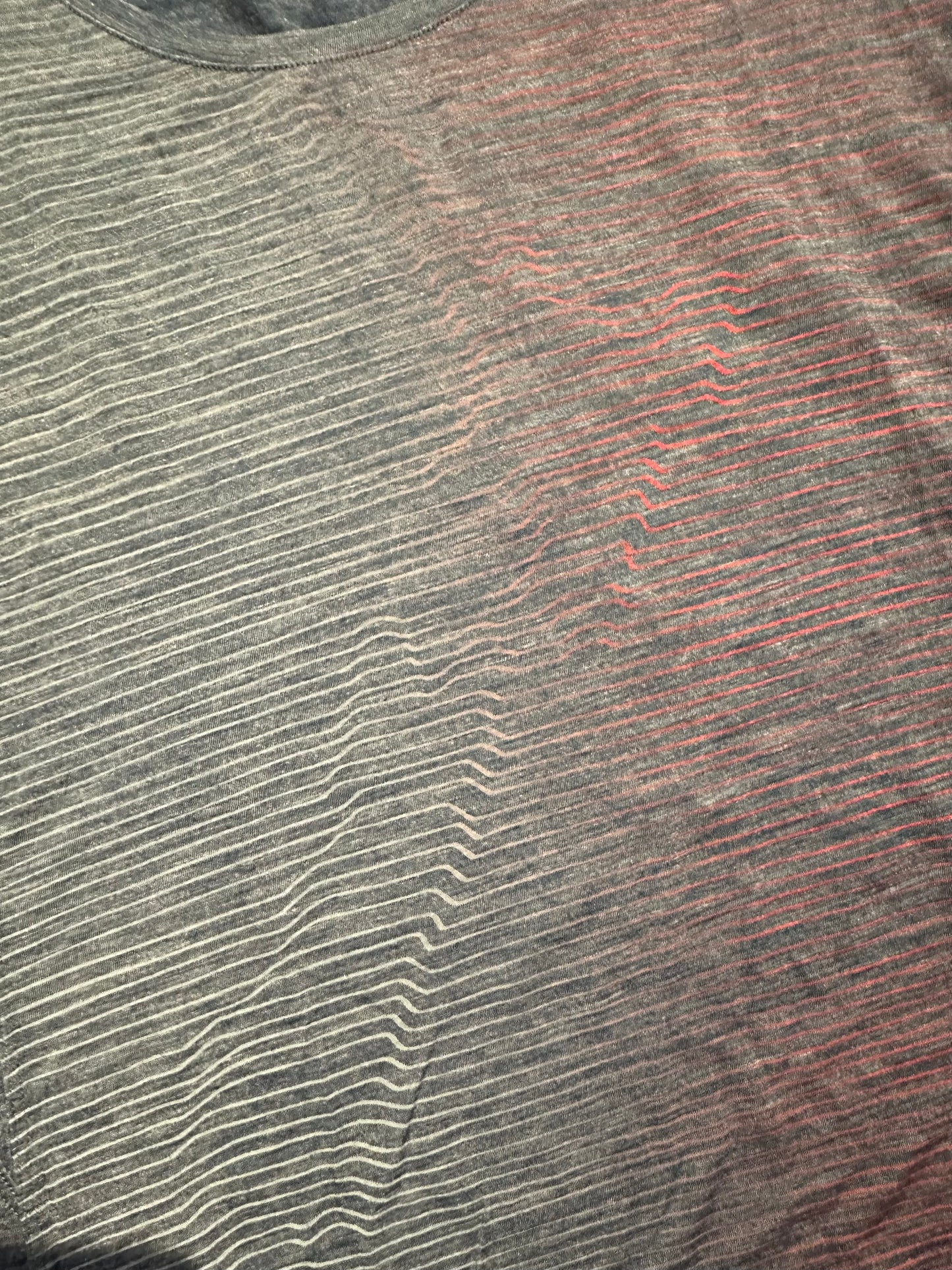 Merino T-Shirt Icebreaker (L Damen) blau Print New Zealand