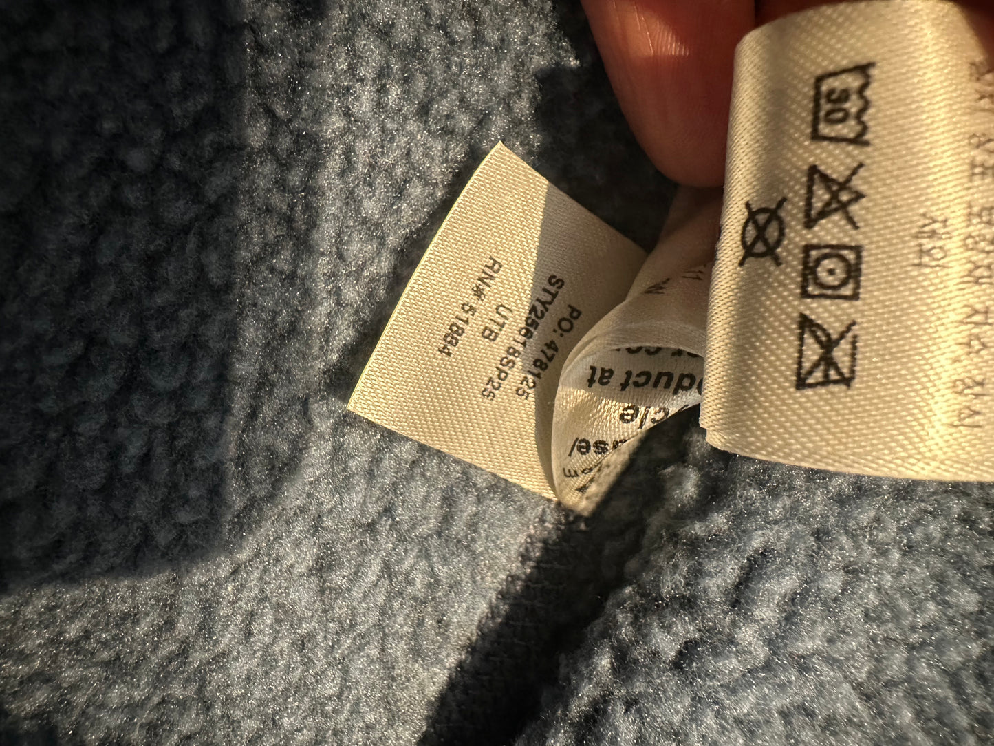 1/3 Zip Pullover Patagonia (M Damen) Better Sweater stahl blau