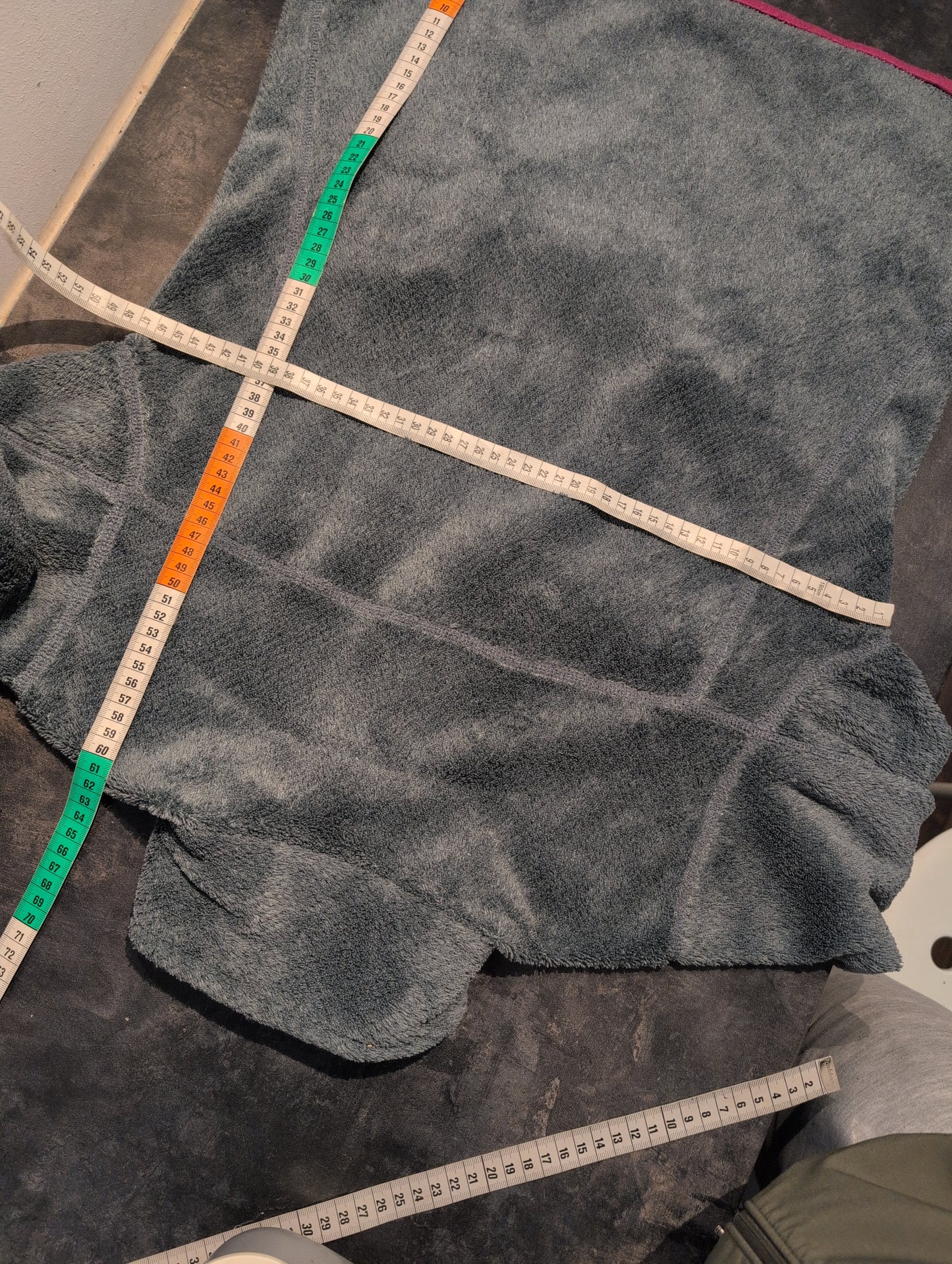 Patagonia Fleece Pullover R1® (M Damen) Pile Optik grau - wanderlich.com