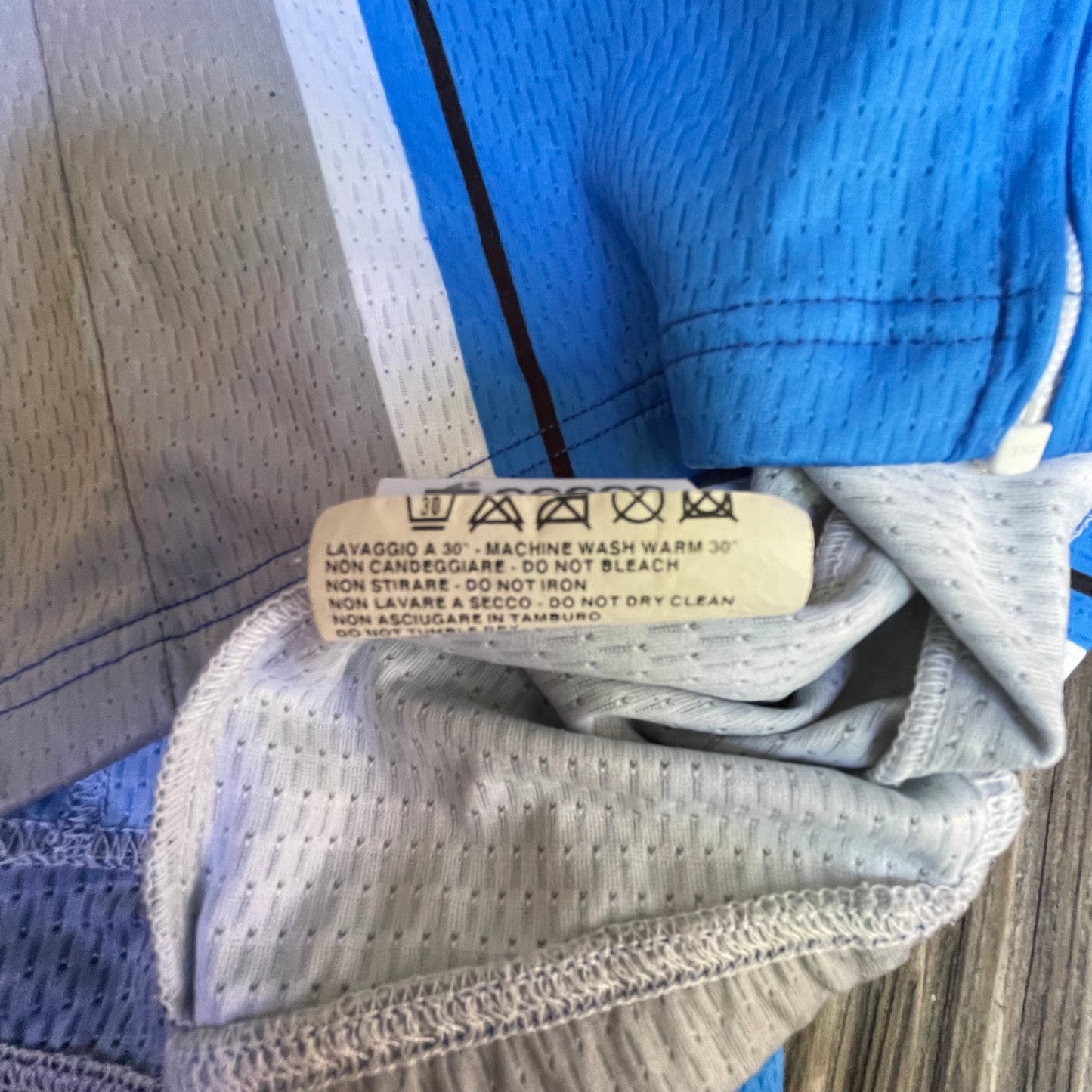 Zipper Radtrikot von Assos (Herren M) blau