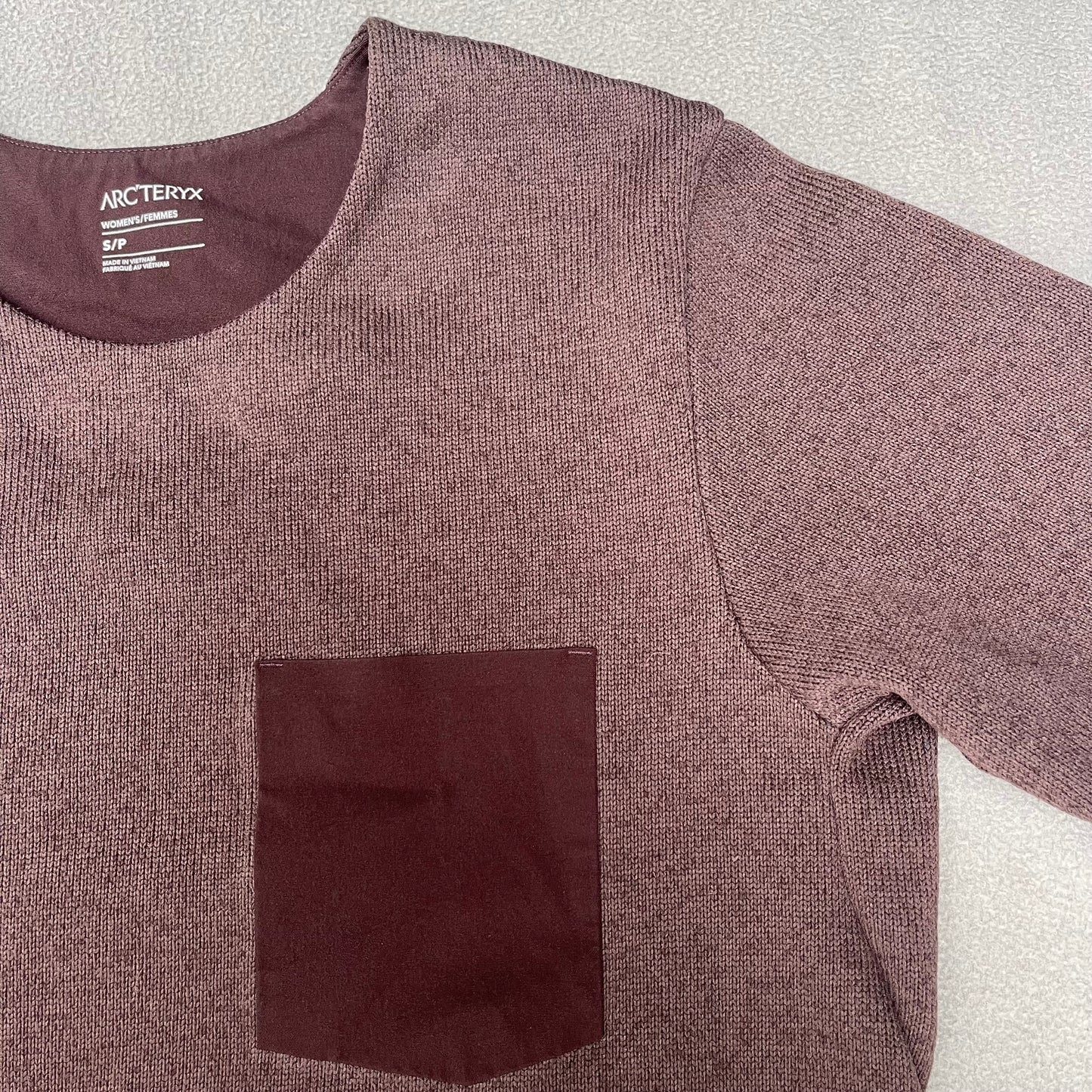 Pullover von Arcteryx (S Damen) Kaffee- braun Strickoptik