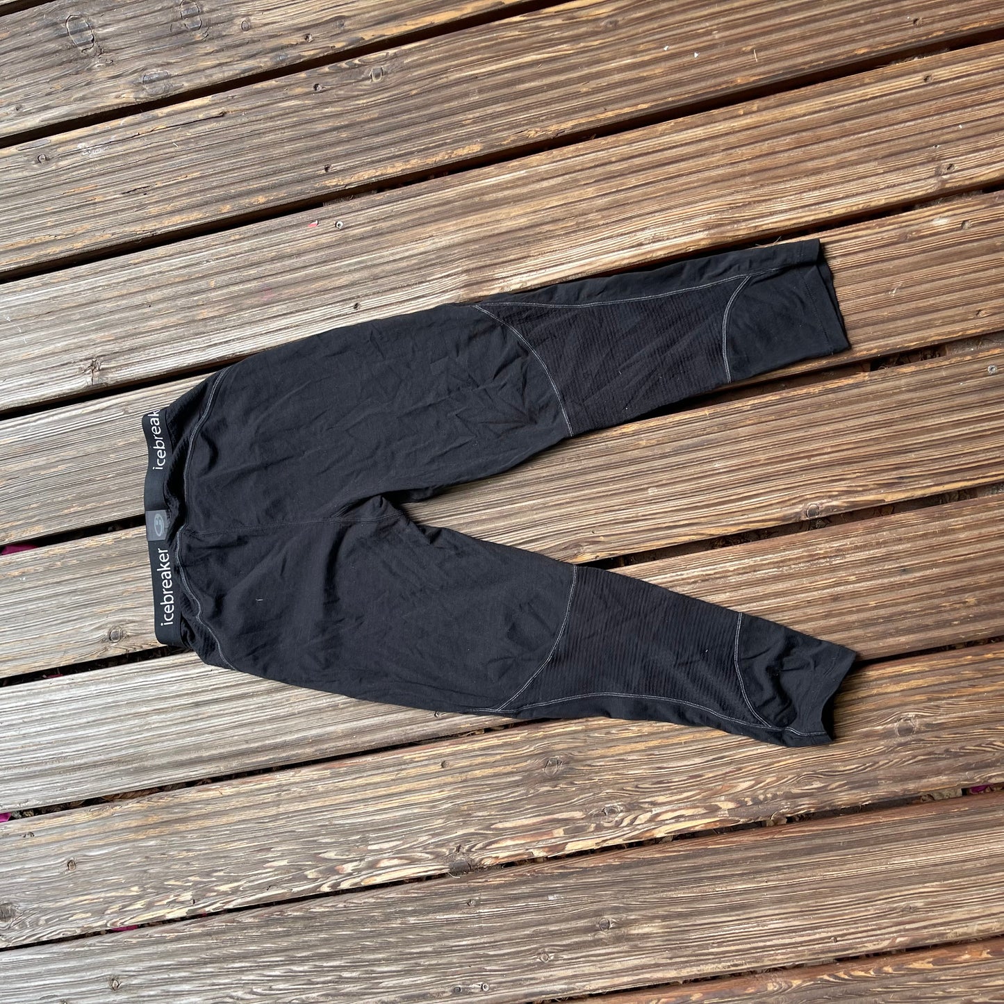 Lange Unterhose von Icebreaker ( XS Damen ) Merino Zone 150 Leggins schwarz